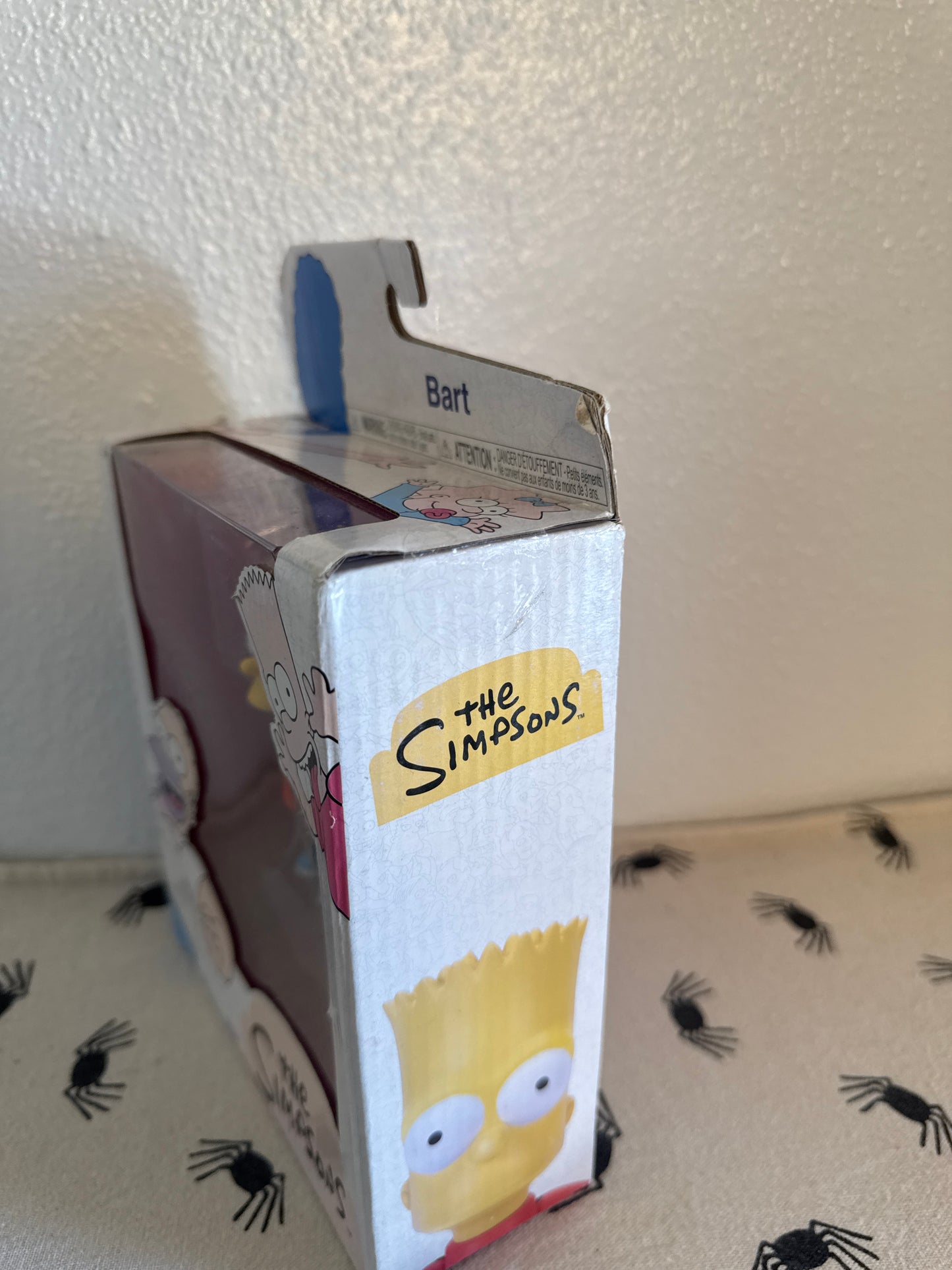 Bart Simpson Jakks Pacific The Simpsons 5" scale action figure new(sun faded box )