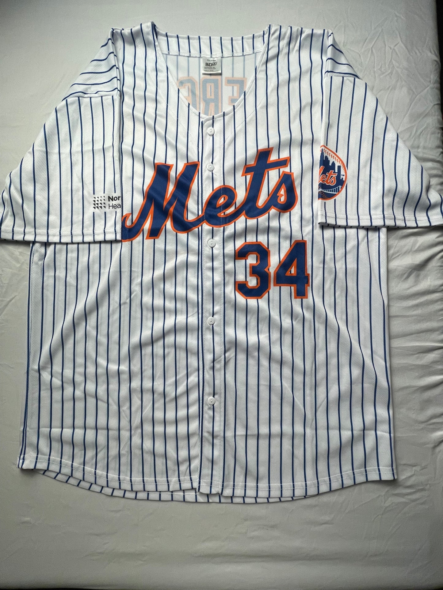BDA (XL) Syndergaard New York Mets jersey