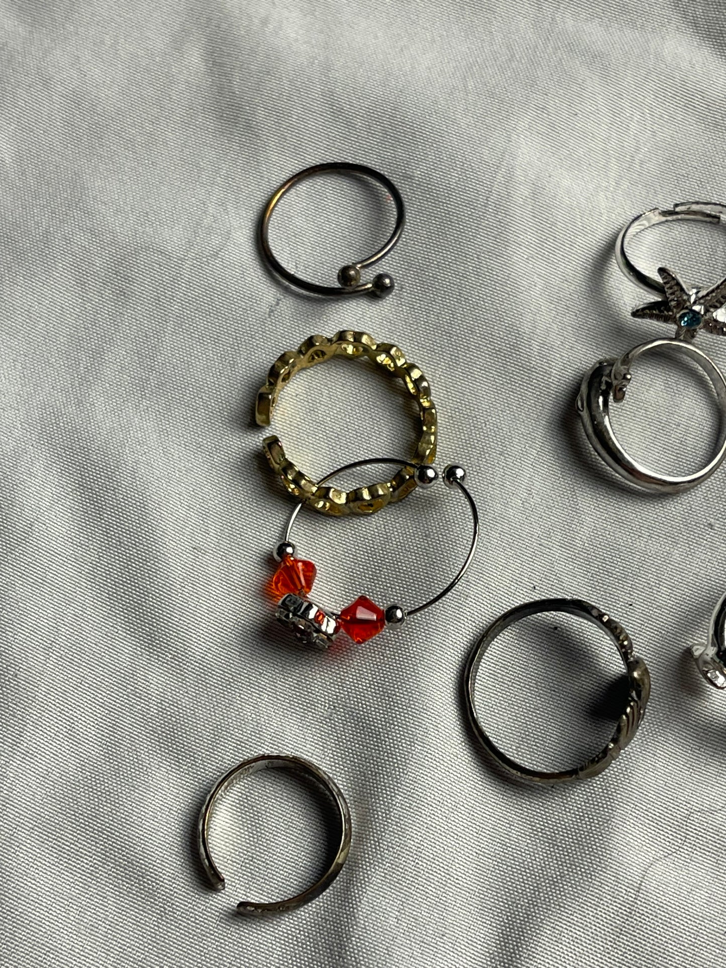 Women’s stylish ring LOT all sizes vary and different designs