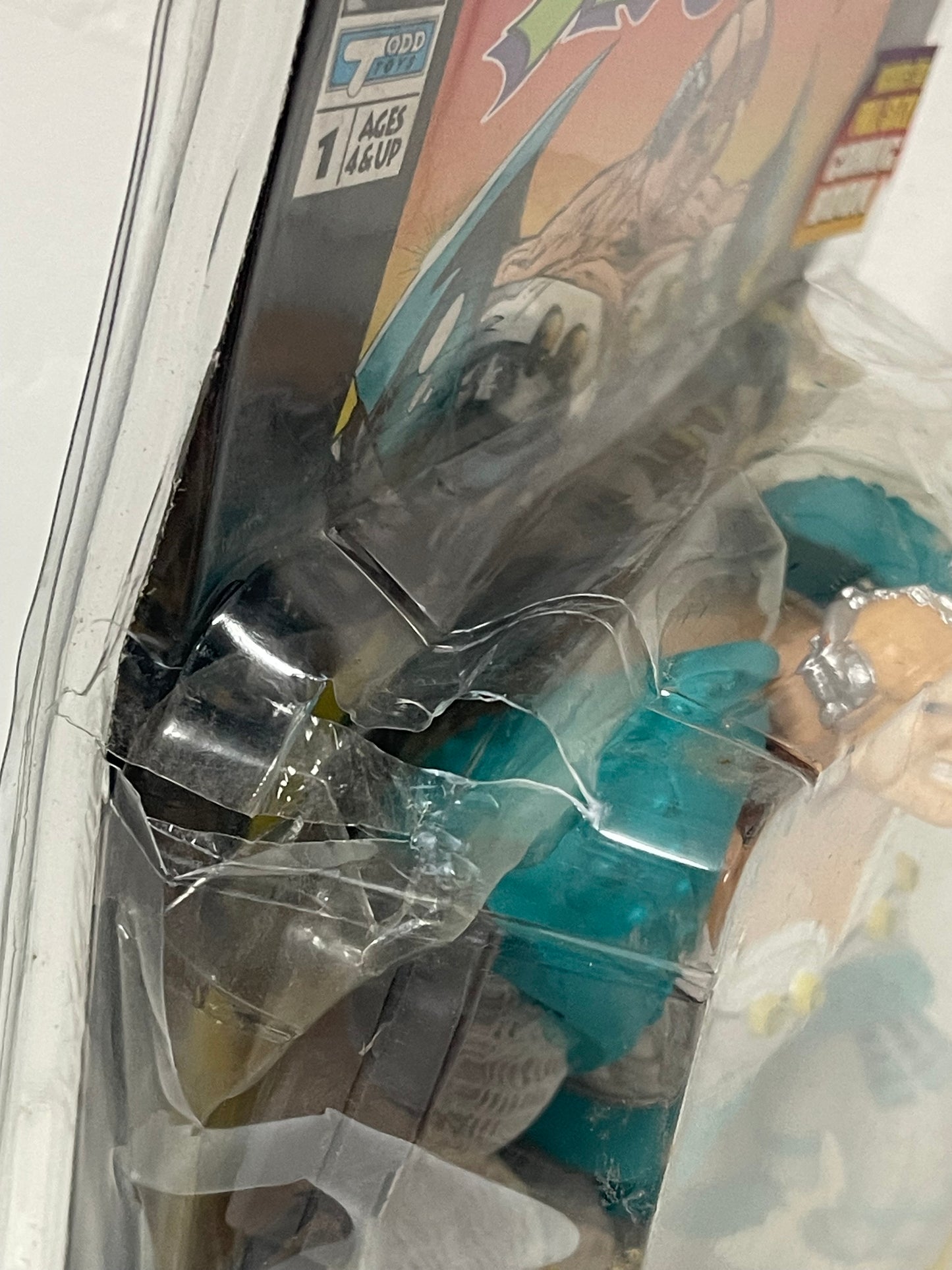 Vintage McFarlane Toys OVERTKILL & Comic Book Sealed Package Action Figure (damaged package )