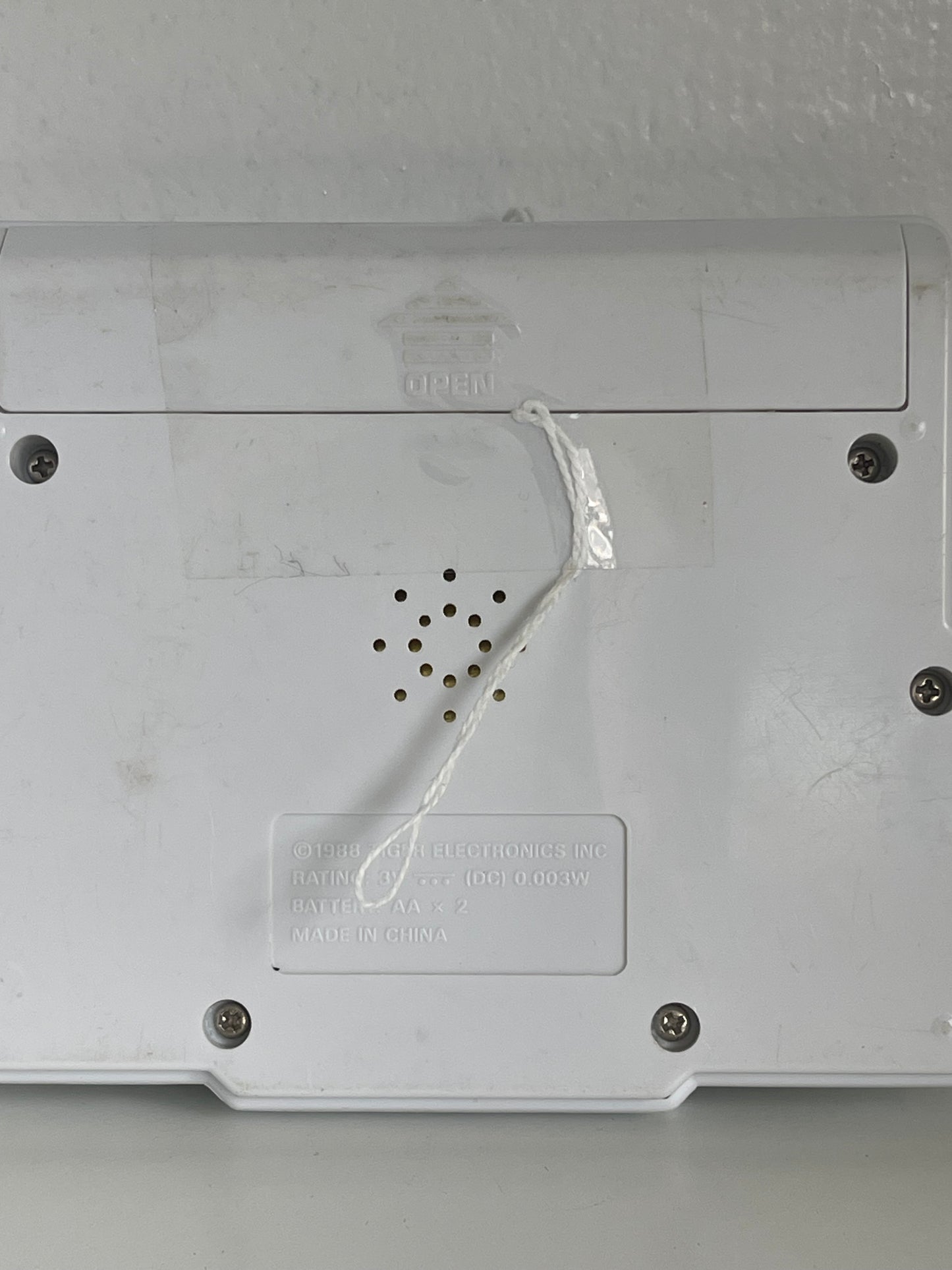 VINTAGE 1988 80s TIGER ELECTRONIC BASEBALL HANDHELD LCD VIDEO GAME RETRO RARE