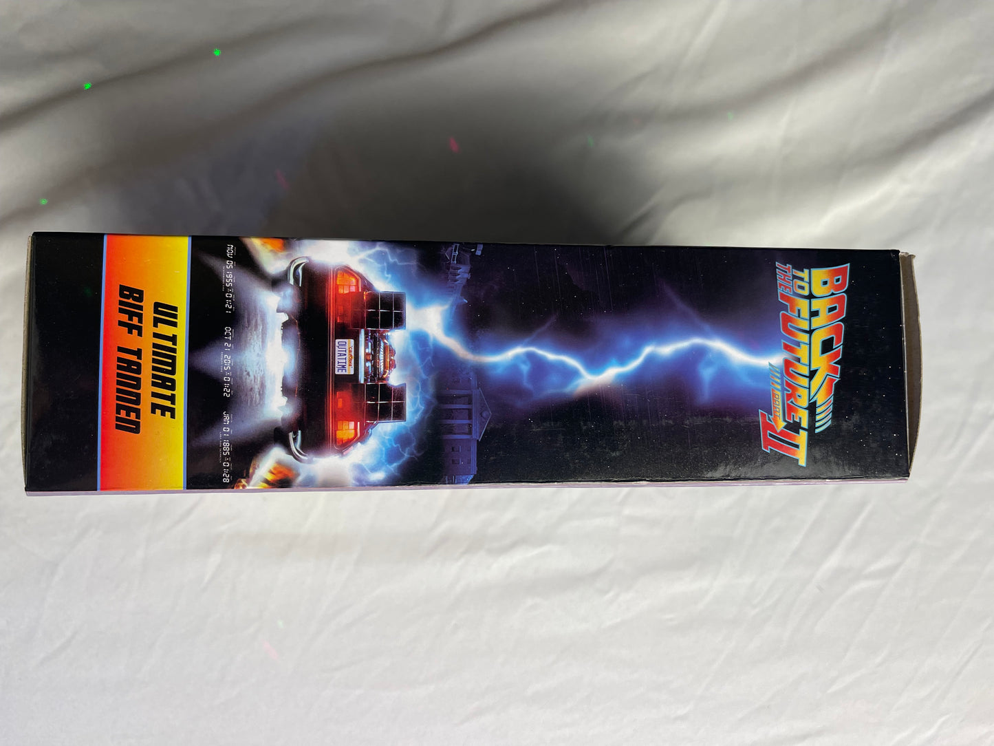 Back To The Future II Biff Tannen 7” Action Figure/ Grays Sports Almanac Neca