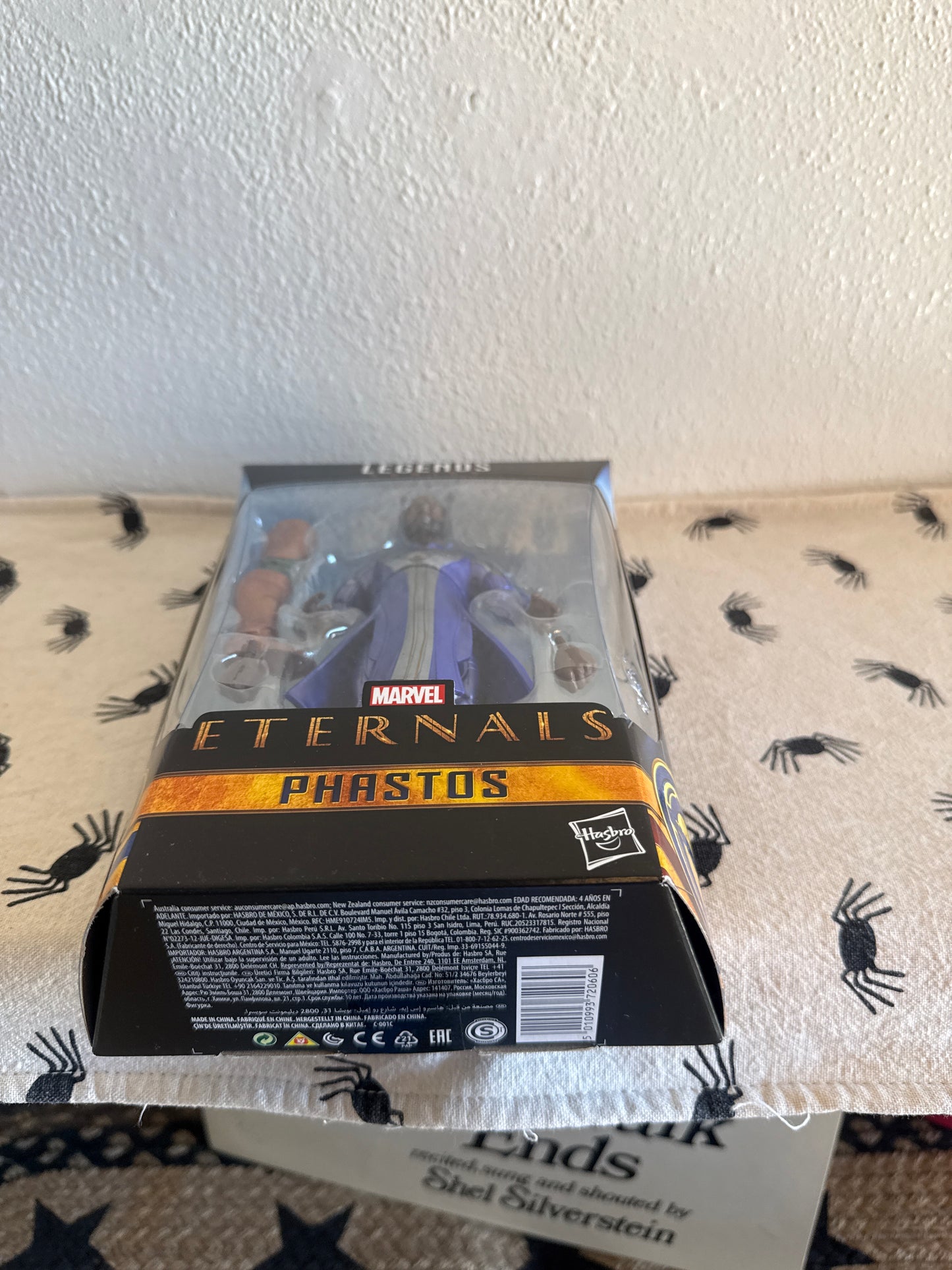 Phastos Eternals BAF Gilgamesh 6" Scale MARVEL LEGENDS Series NEW MIB