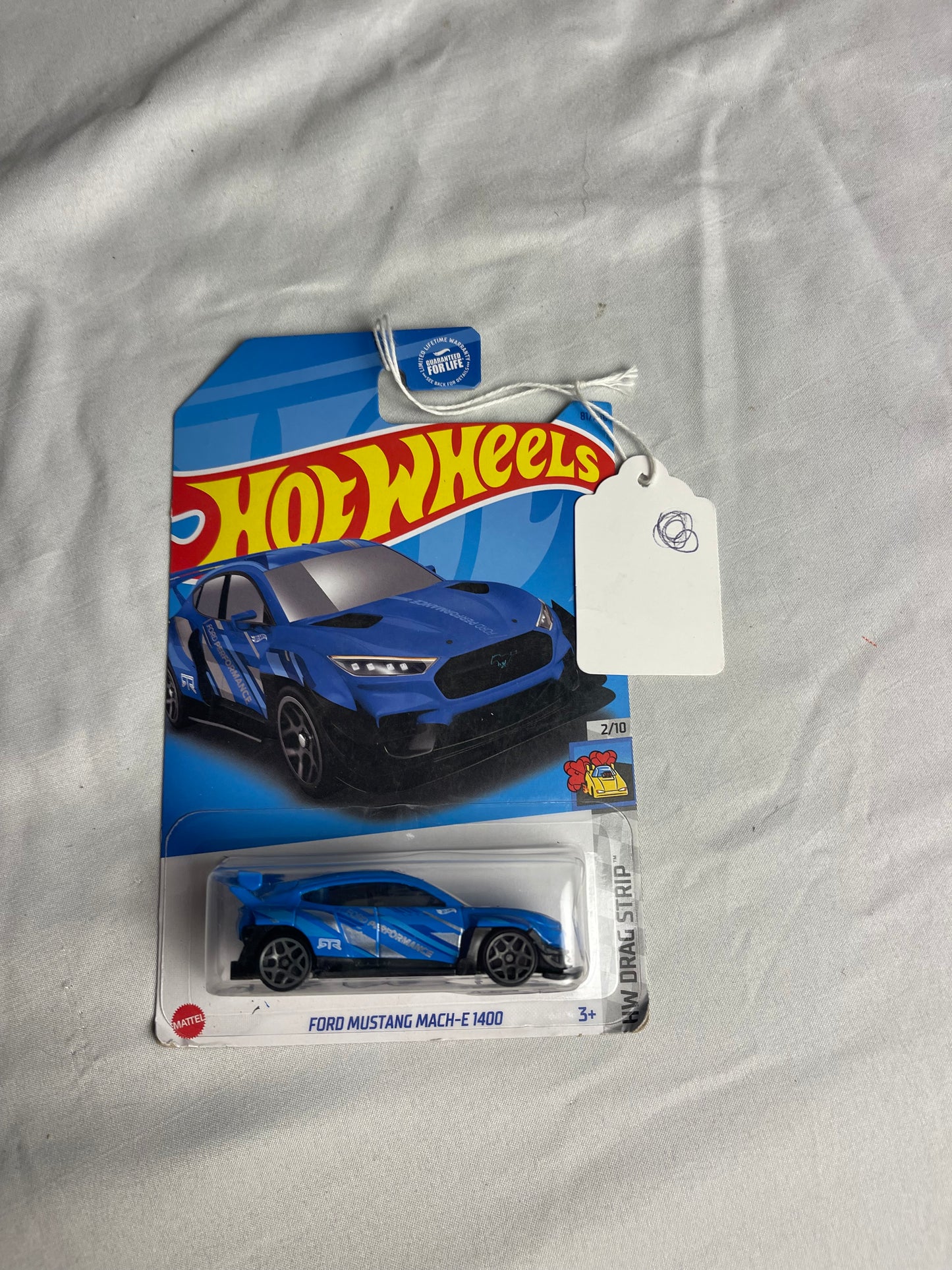 2023 Hot Wheels #81 HW Drag Strip 2/10 FORD MUSTANG MACH-E 1400 Light Blue