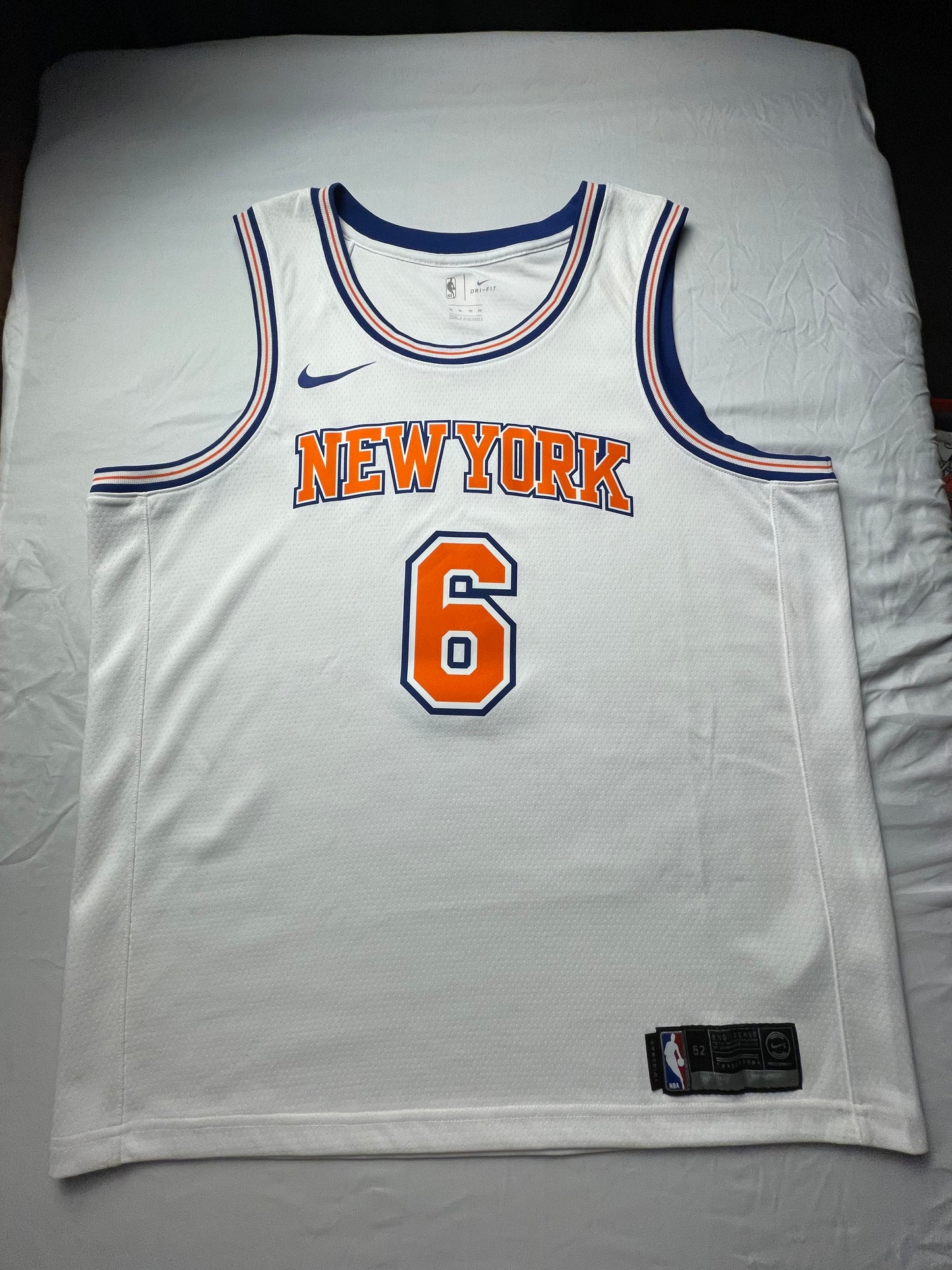Nike (52) Porzingis New York Knicks jersey