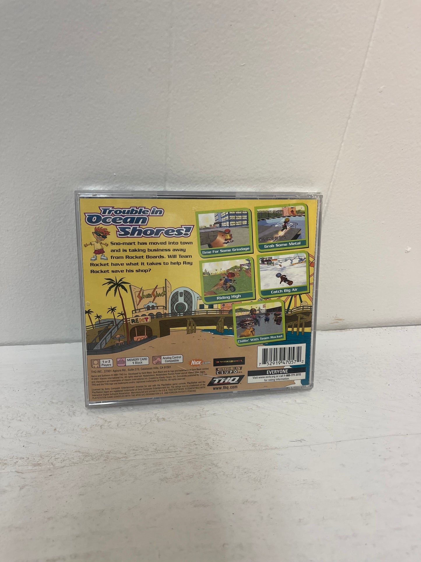 Rocket Power: Team Rocket Rescue (PlayStation 1 PS1) Black Label