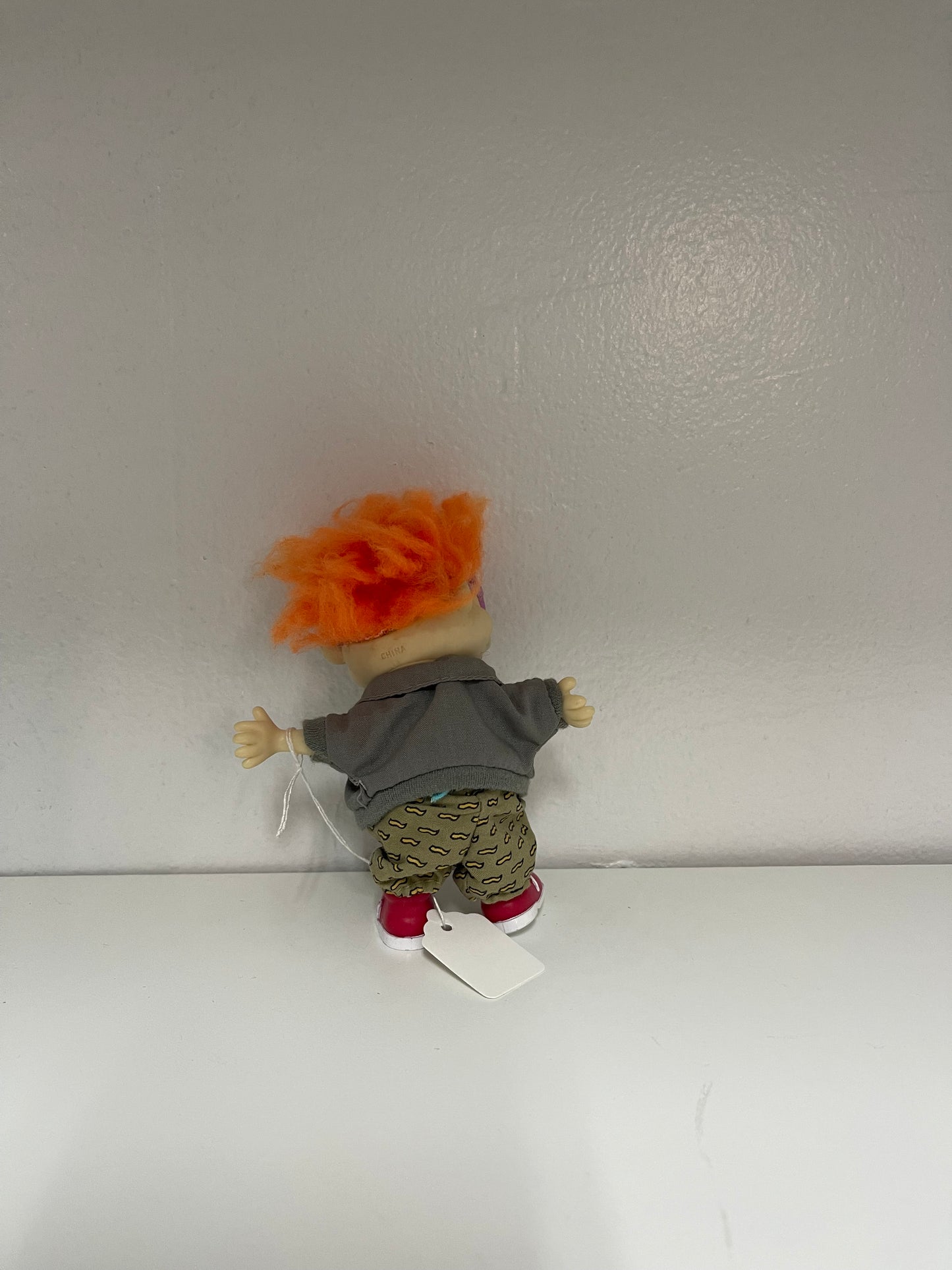 Vintage 1997 Chuckie Rugrats 5” Doll Figure Mattel Arcotoys