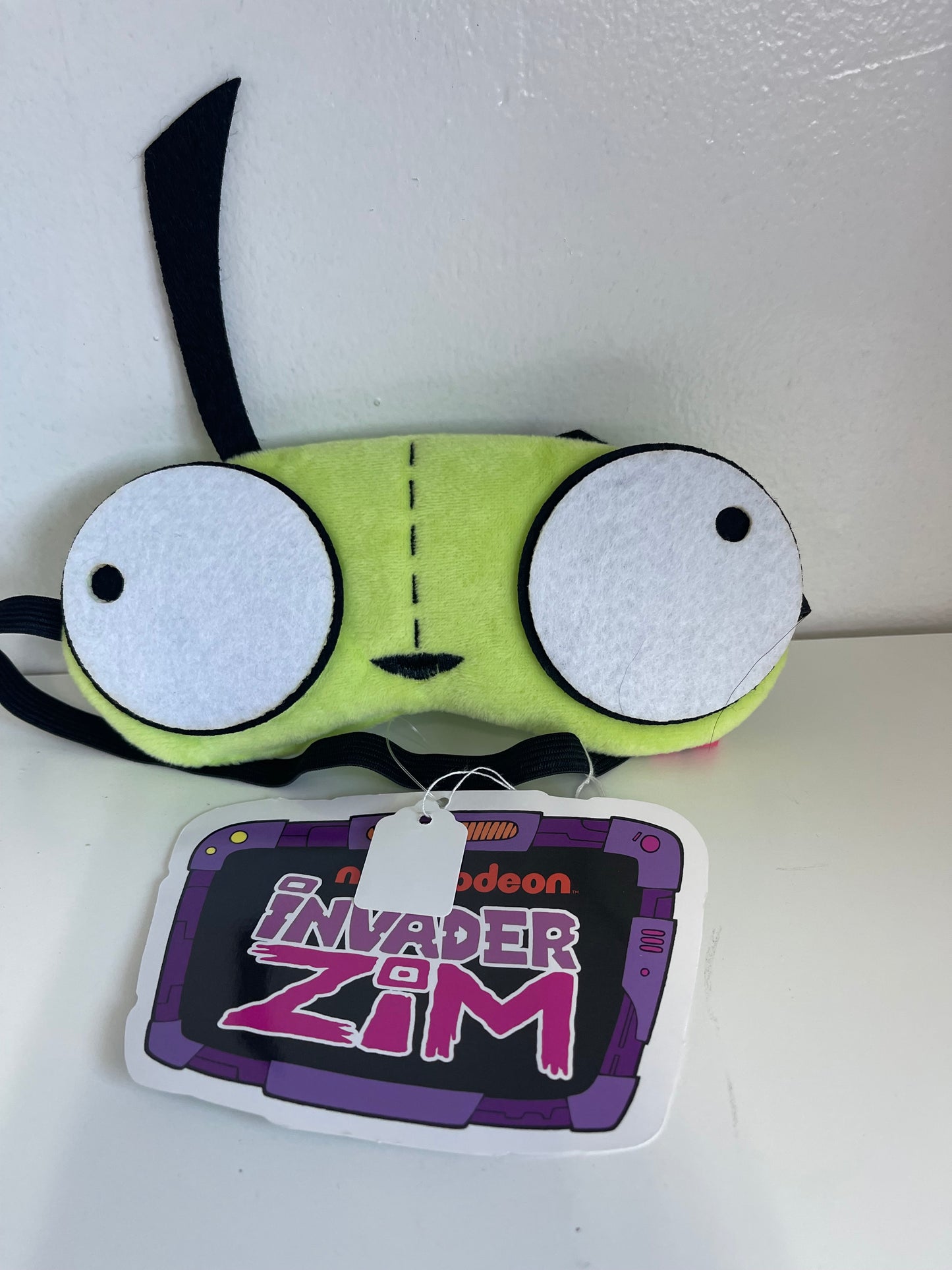 Nickelodeon The Nick Box Exclusive Invader Zim GIR Sleep Mask New With Tags