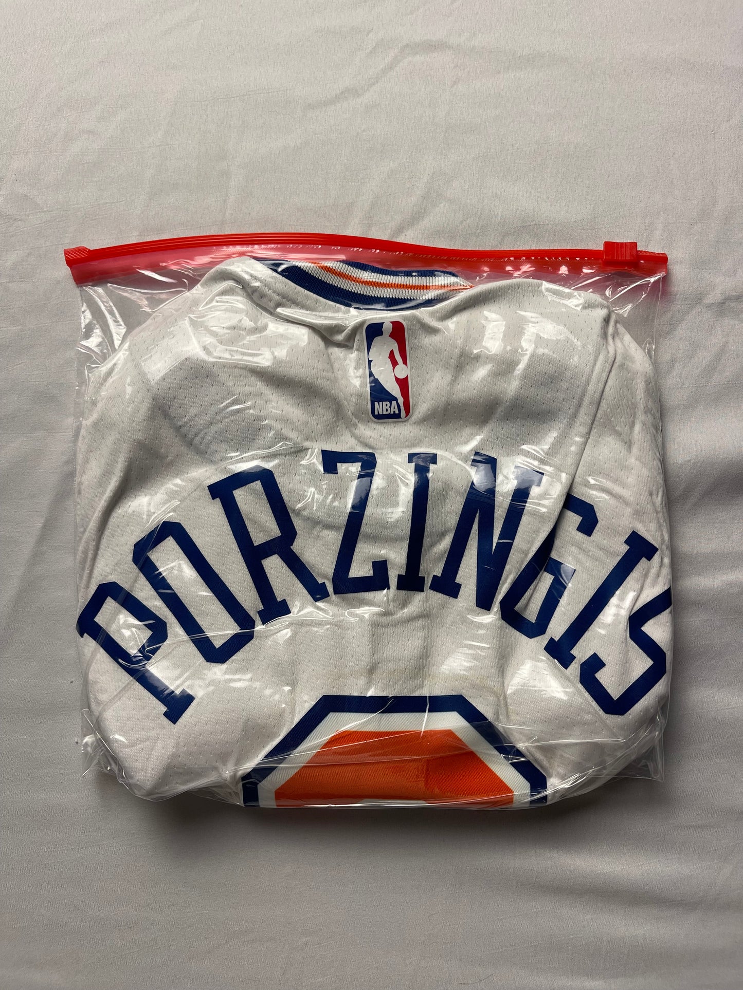 Nike (52) Porzingis New York Knicks jersey