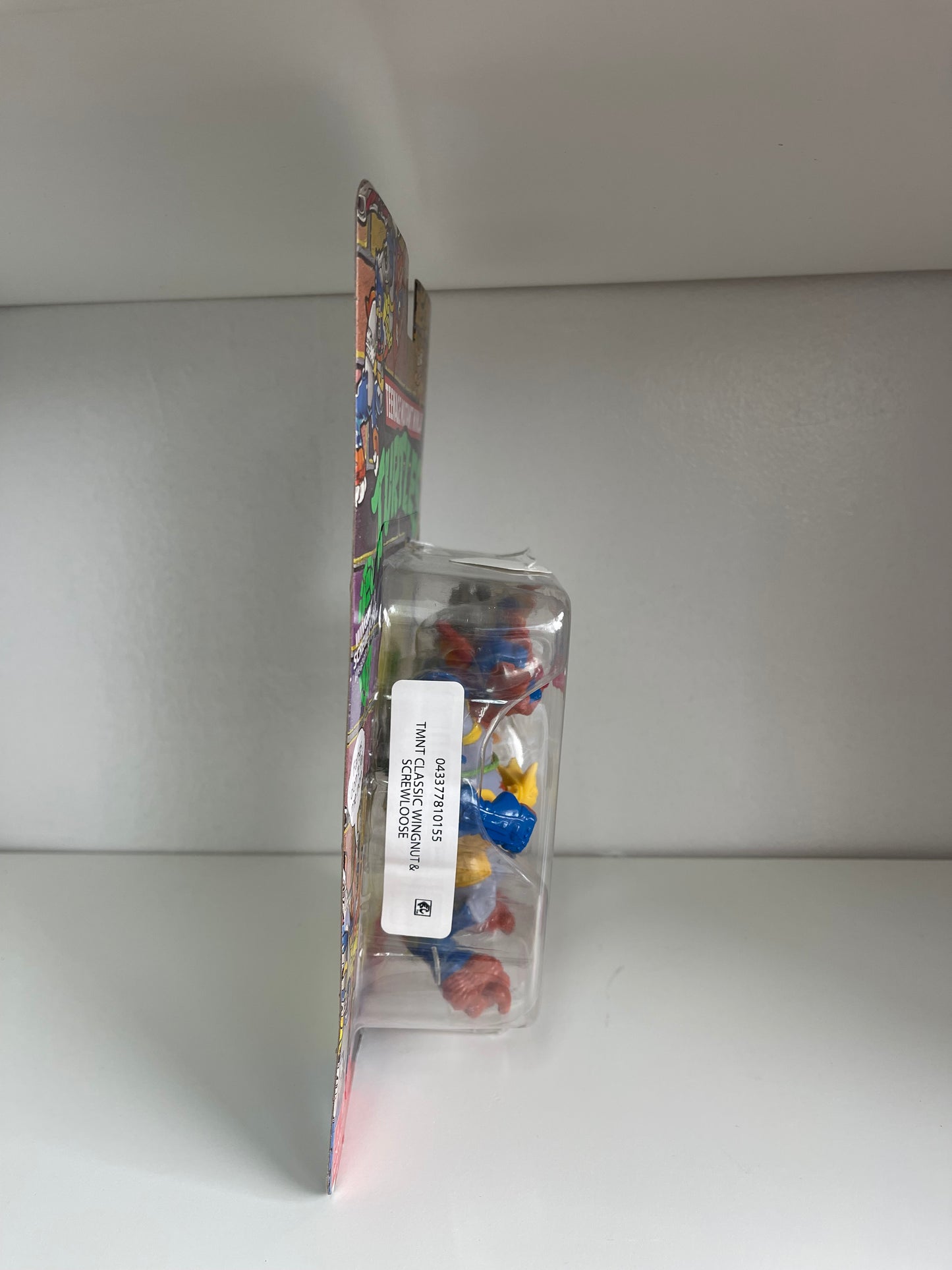 PLAYMATES 2023 TMNT RE-ISSUE WINGNUT & SCREWLOOSE ACTION FIGURE SEALED RETRO