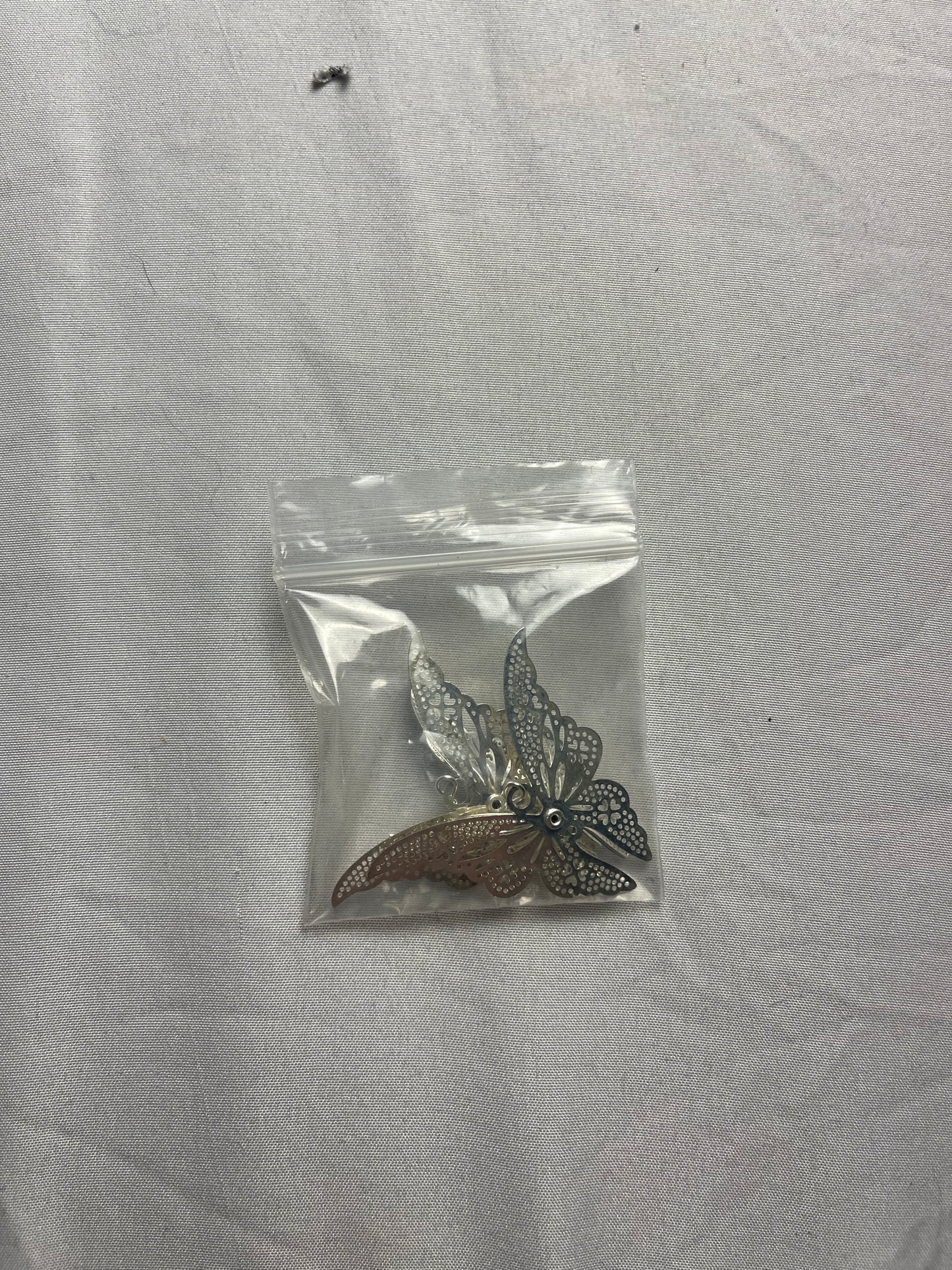 Women’s beautiful silver butterfly earrings lightweight