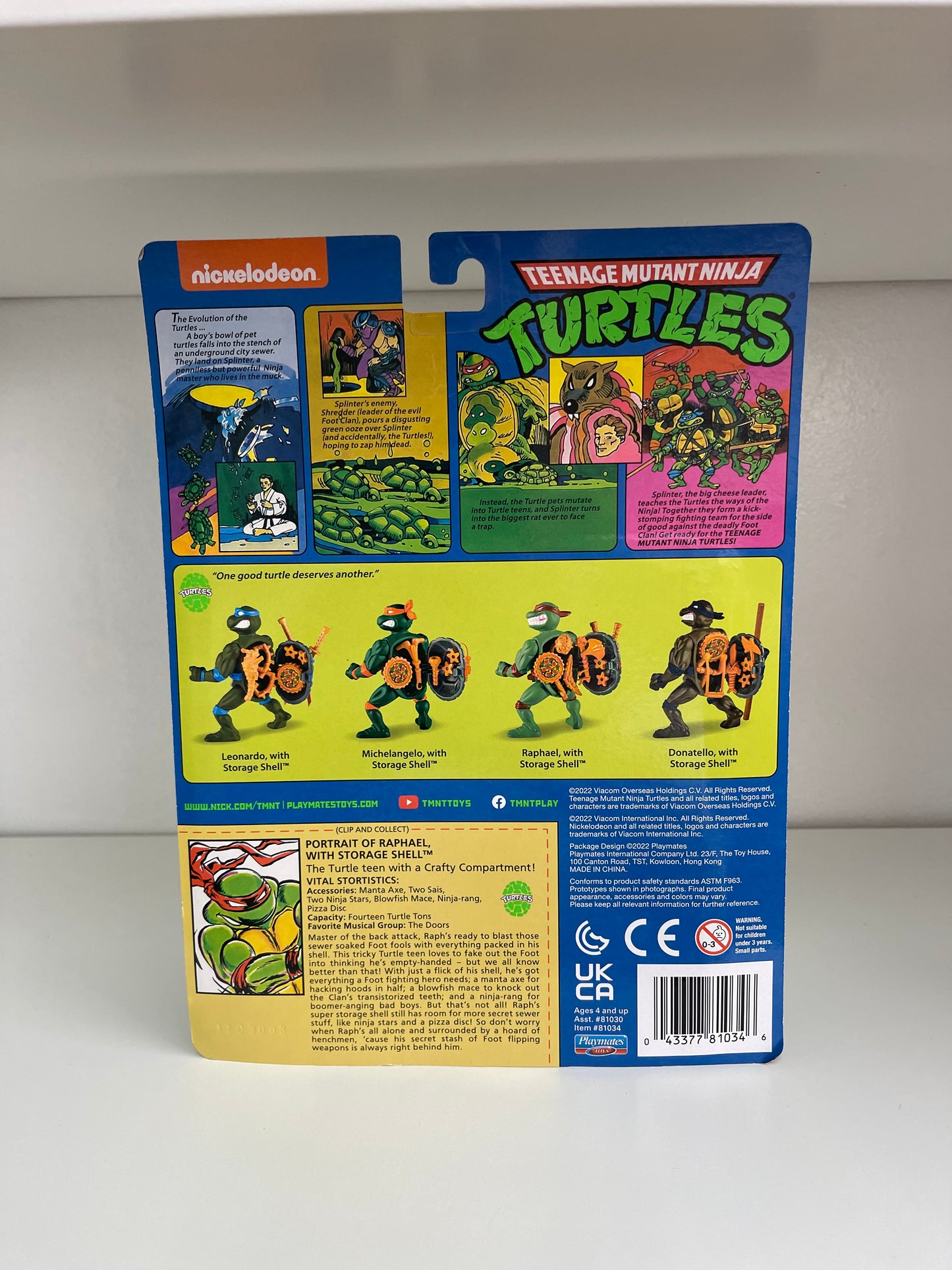Raphael 2023 TMNT Teenage Mutant Ninja Turtles Playmates Action Figure