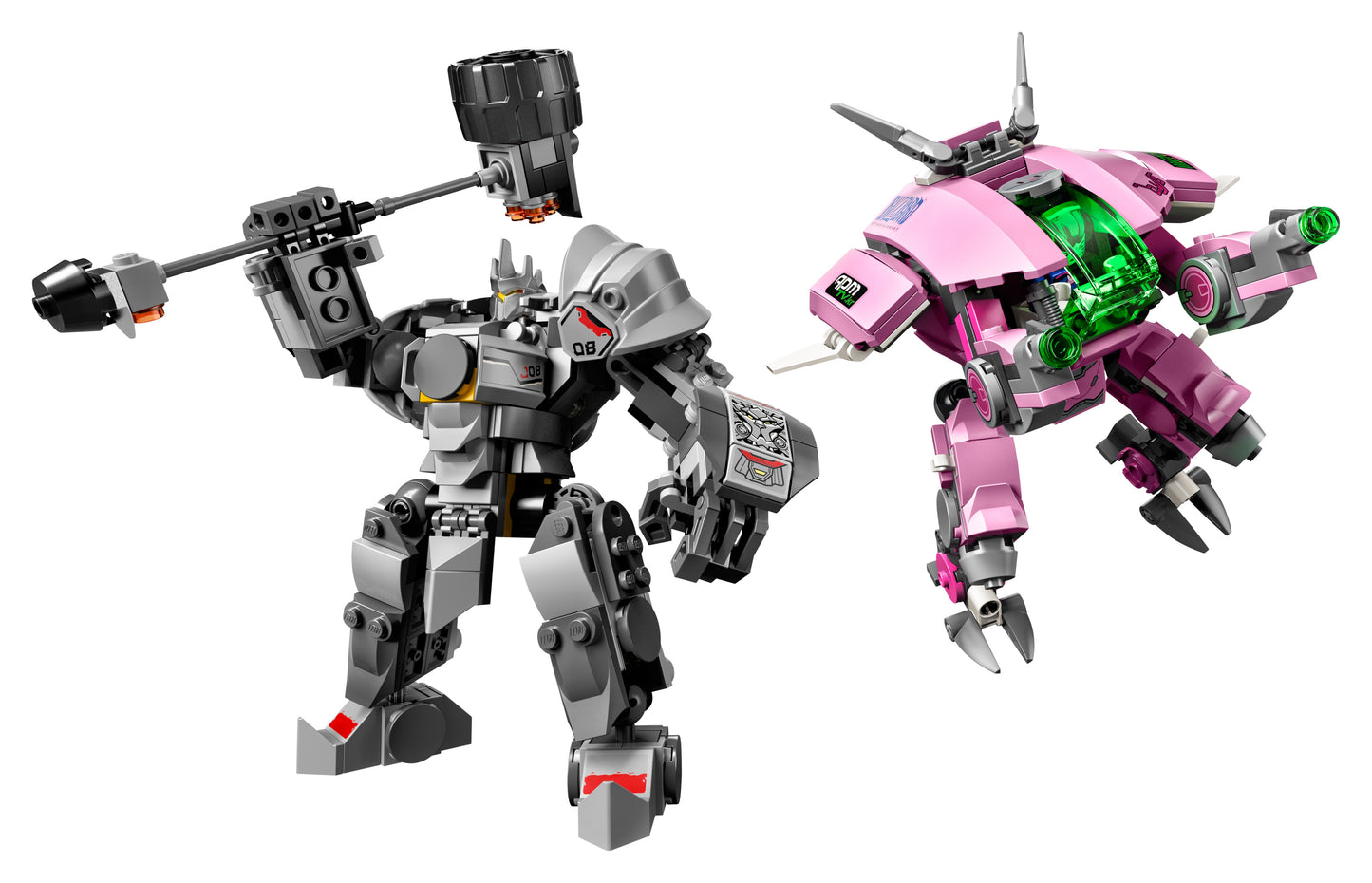 LEGO Overwatch D.Va and Reinhardt 75973