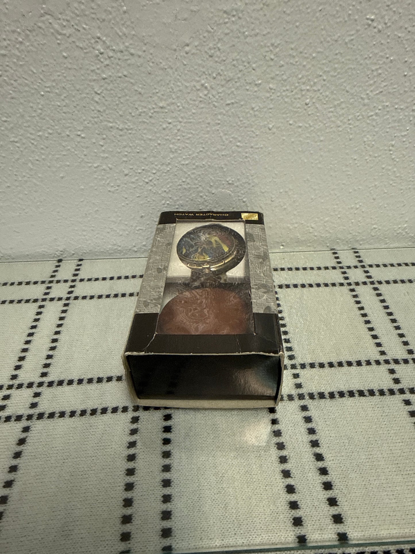 1996 Marvel Classics Wolverine Pocket Watch w/ Leather Case Brand New Artwatch