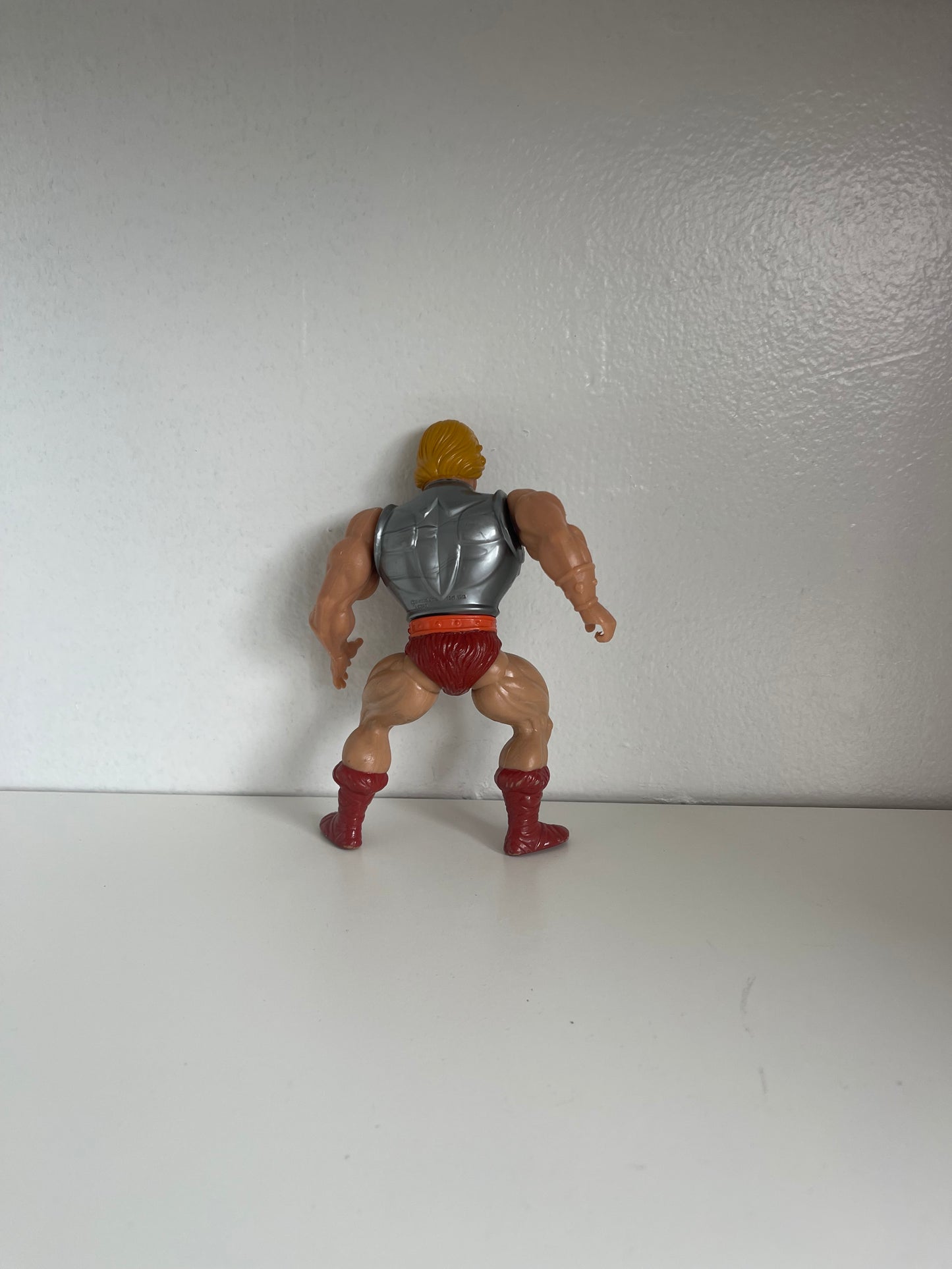 Vintage MOTU Battle Armor He Man With Soft Head Masters of the Universe 1983