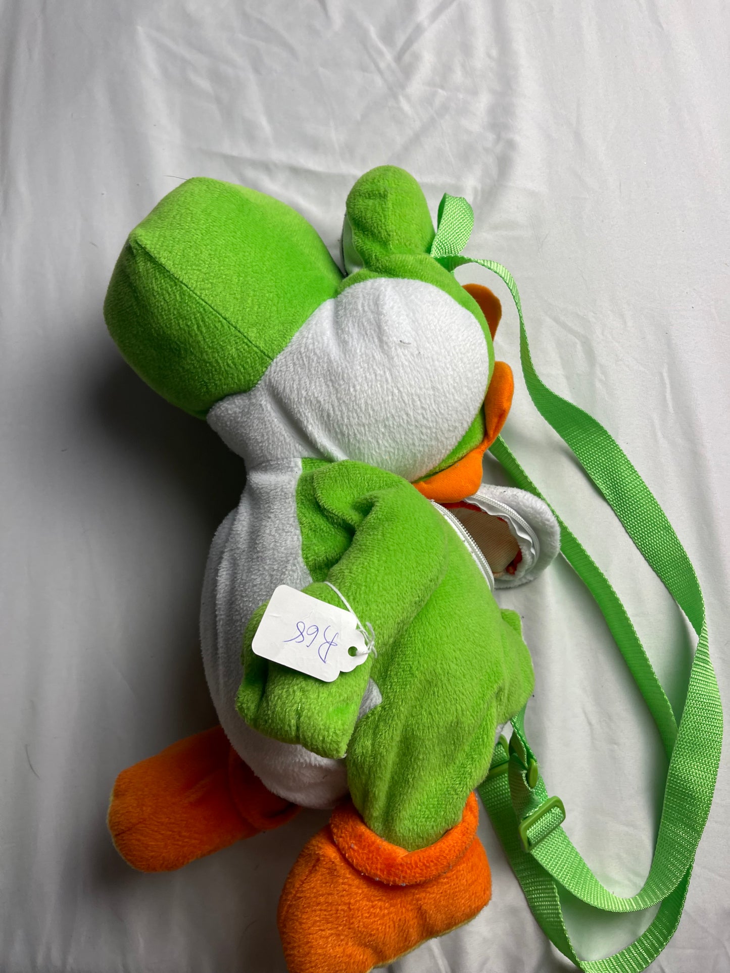 Super Mario Bros Nintendo Yoshi Plush Backpack 16” Stuffed Animal Purse 2011