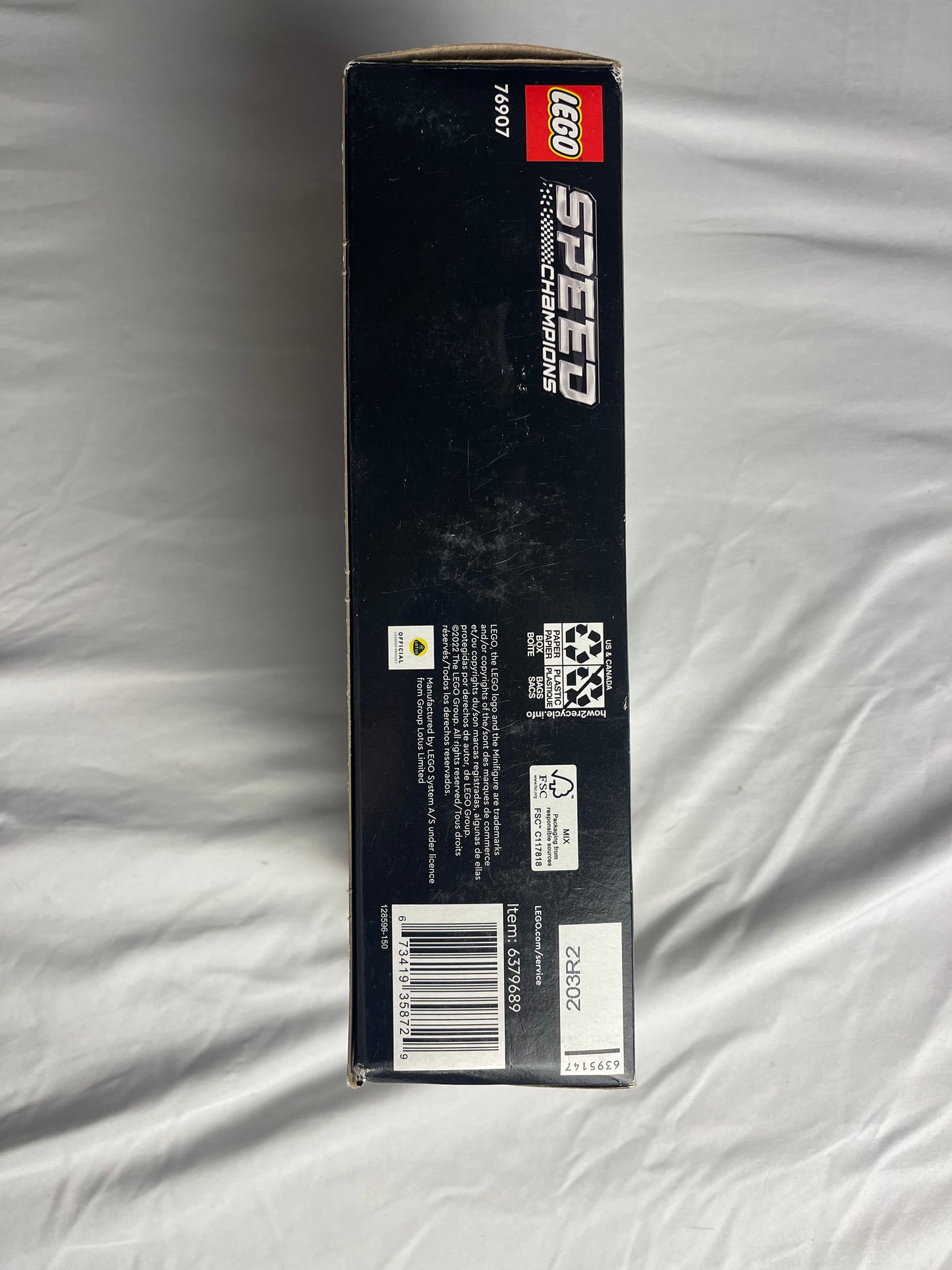 LEGO # 76907 Lotus Evija SPEED CHAMPIONS / USED with instructions