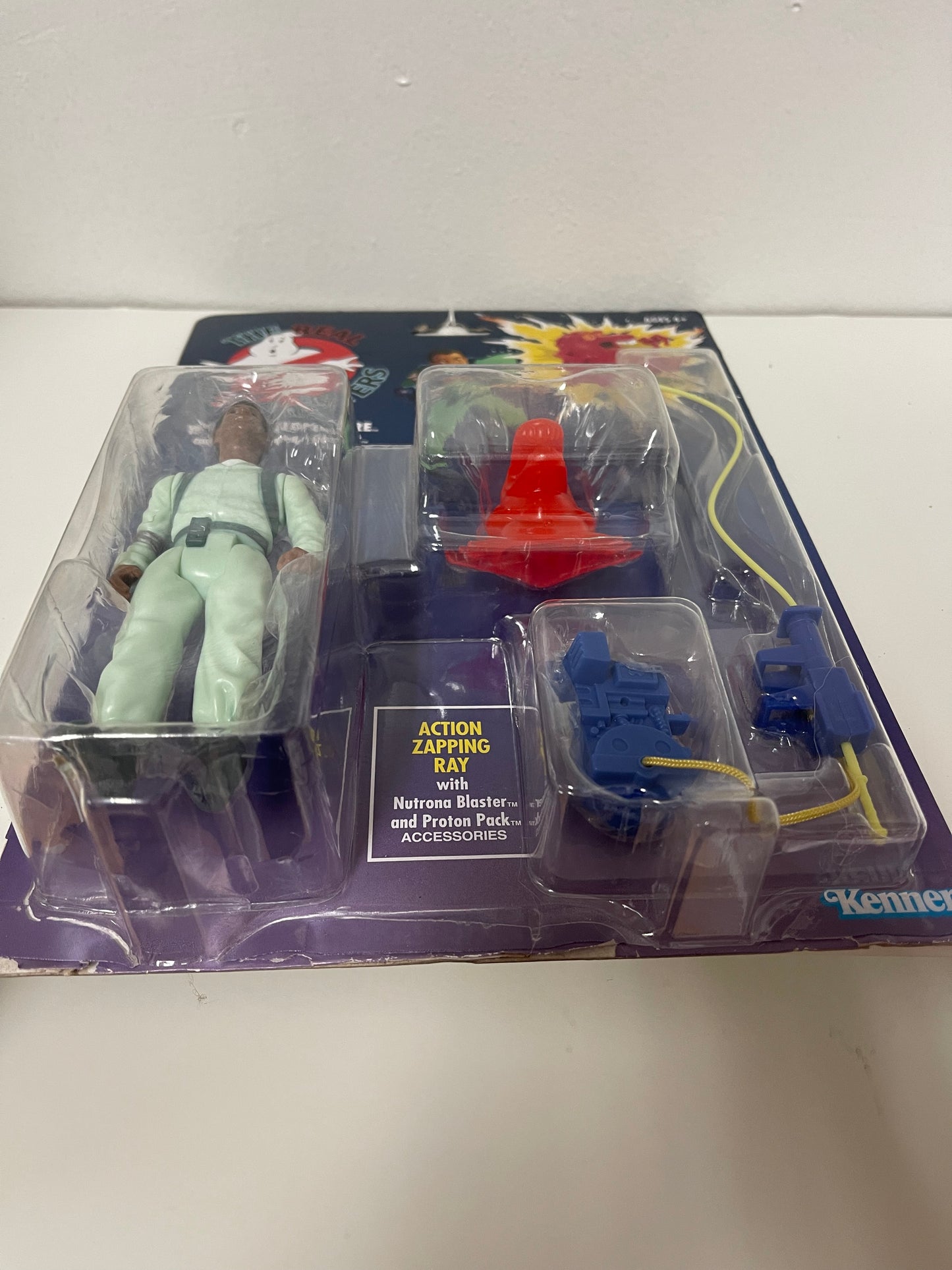 WINSTON ZEDDEMORE Chomper Ghost the Real Ghostbusters Toy Kenner Hasbro