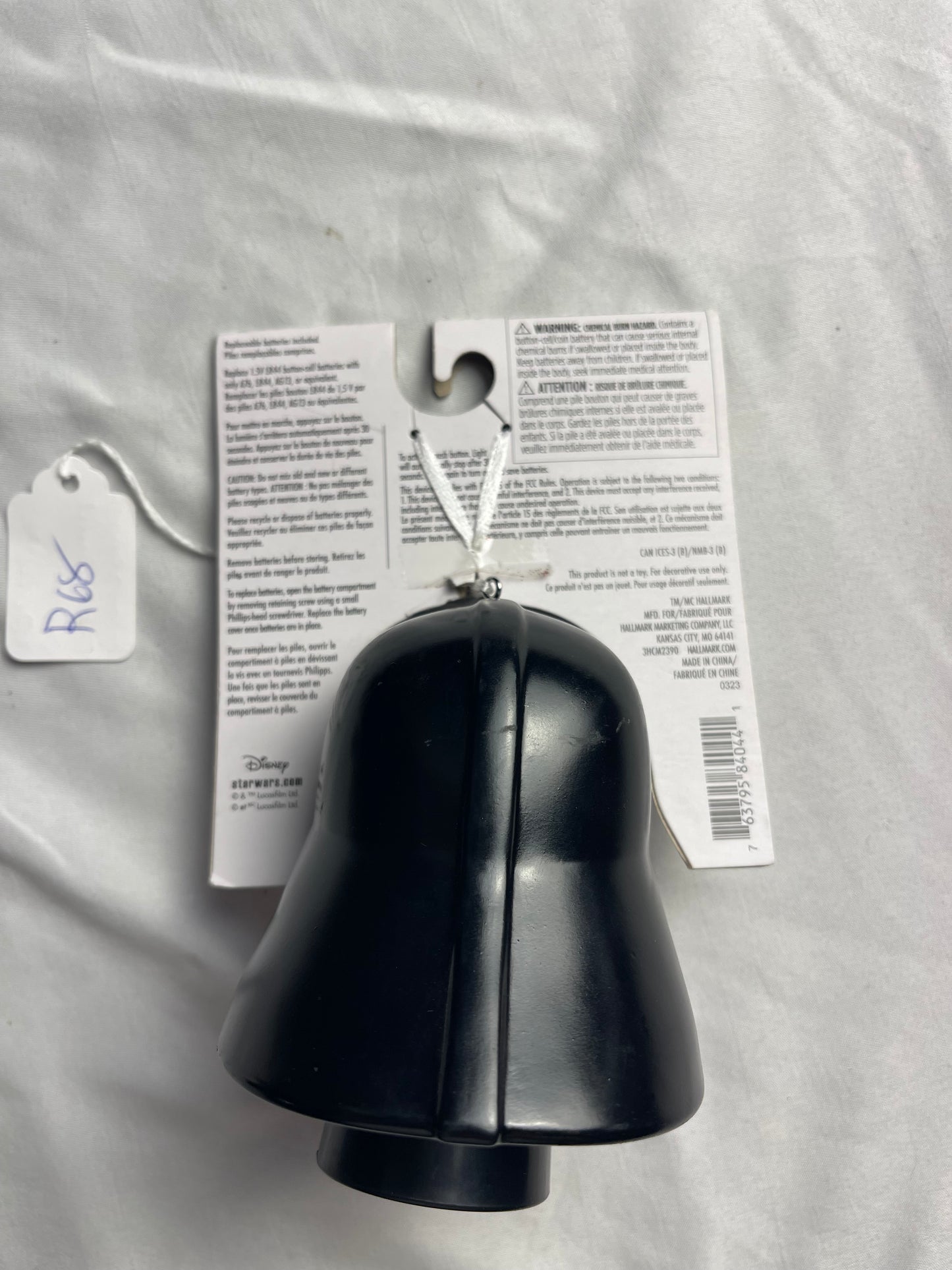 Star Wars™ Darth Vader™ Helmet Hallmark Ornament With Light