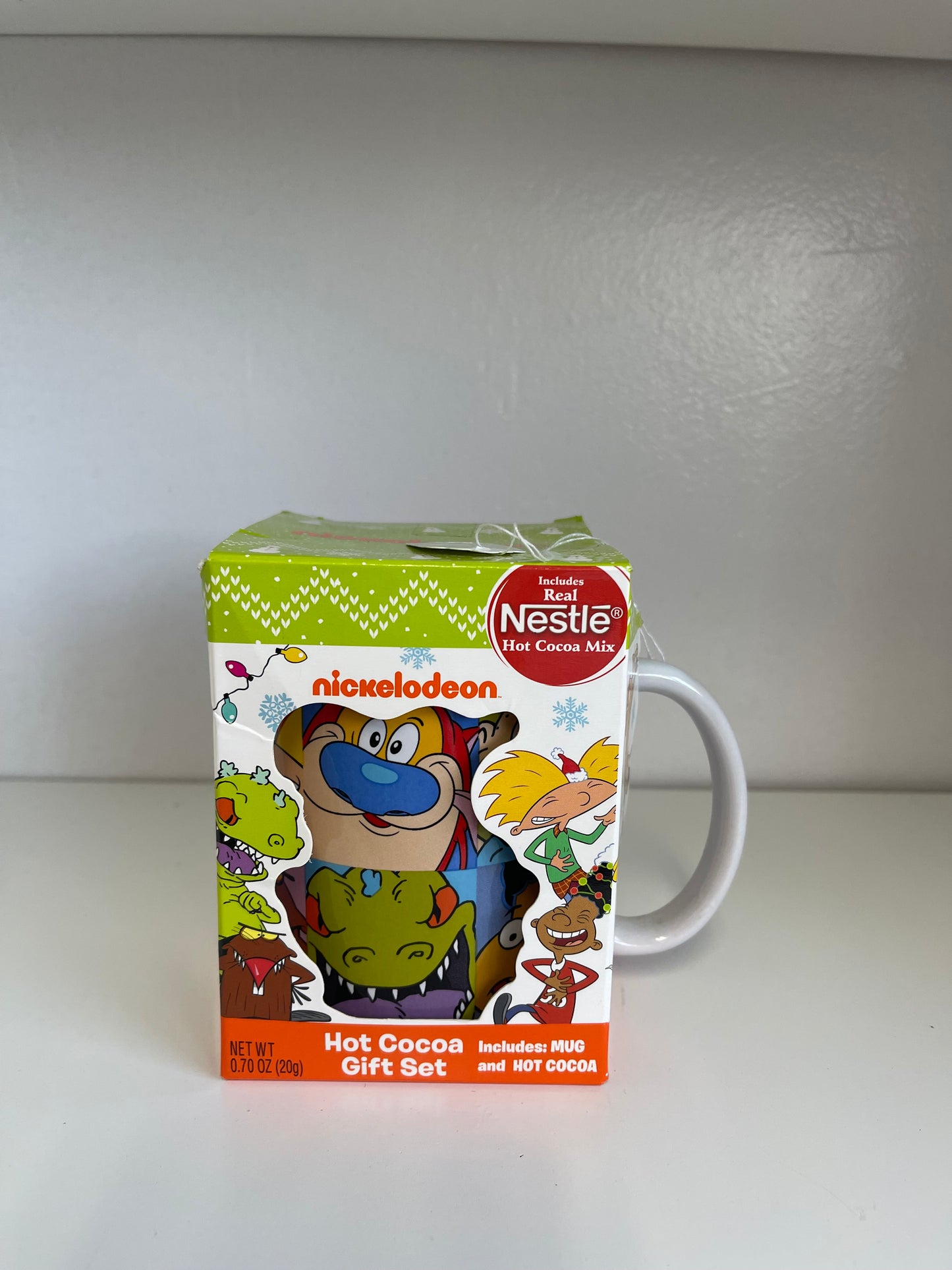 Nickelodeon™ 90s Cartoons Mug & Hot Cocoa Gift Set New in Box