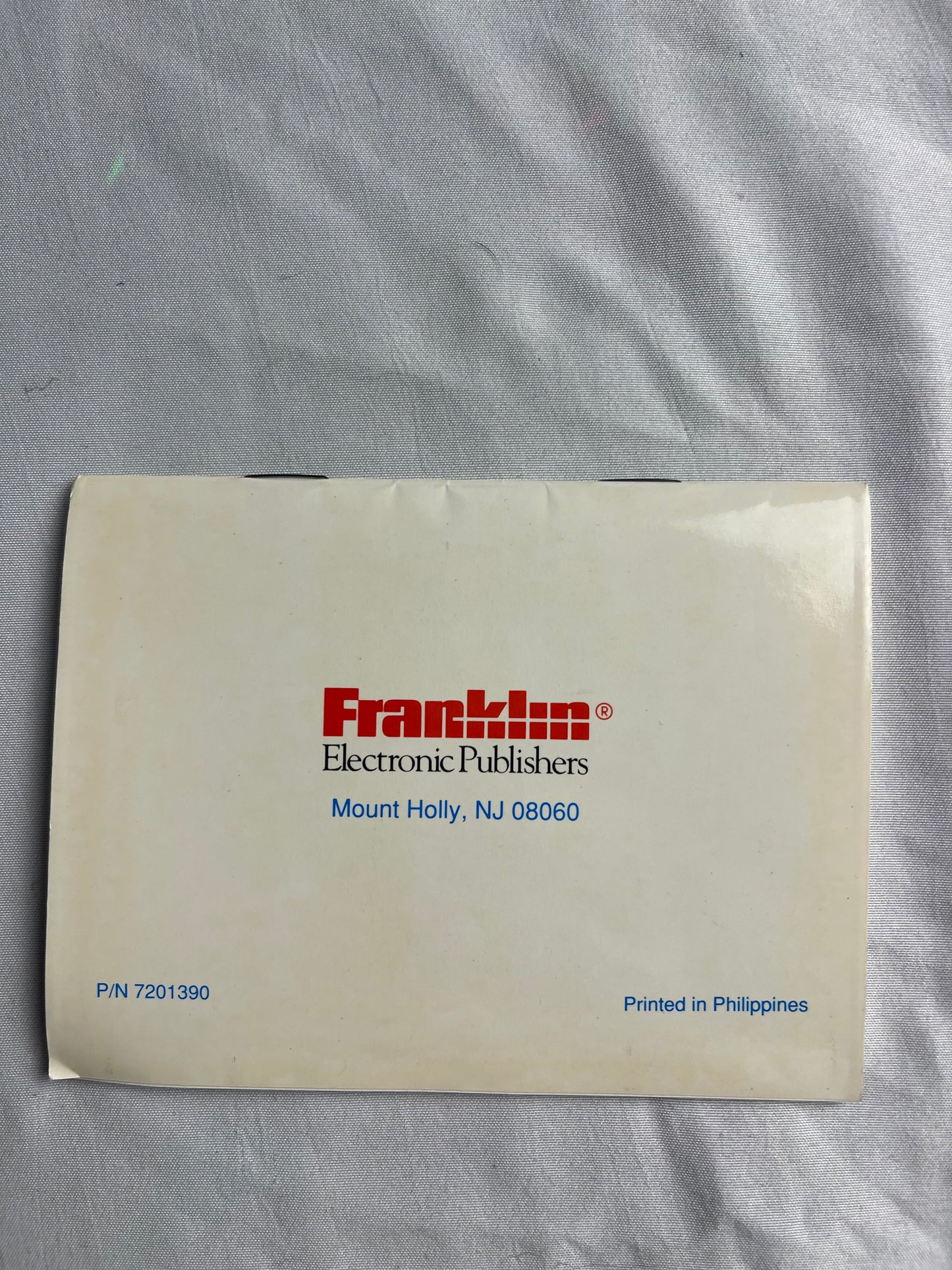 Franklin Spelling Ace Model SA-95 Merriam Webster Spell Checker