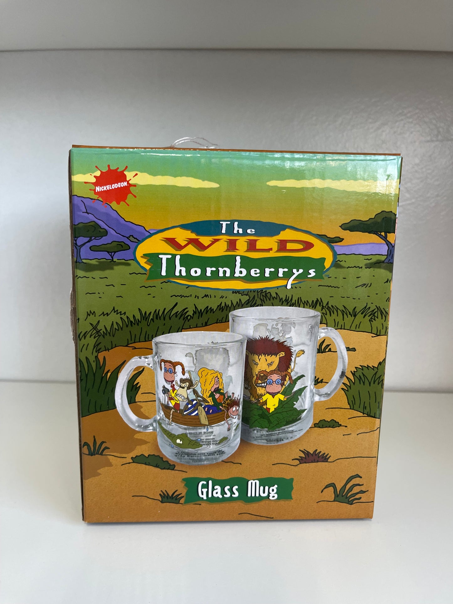 The Nick Box Wild Thornberrys Collectors Glass Mug Nickelodeon