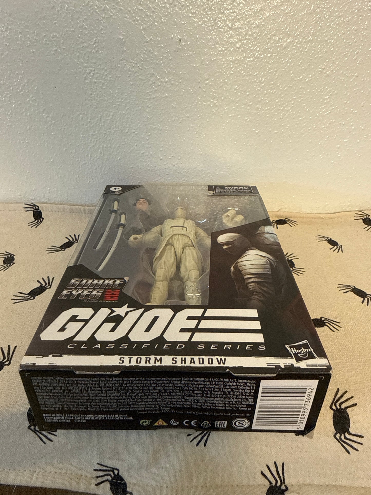 GI Joe Classified Series Storm Shadow Snake Eyes Movie #17 NIB Action Figure