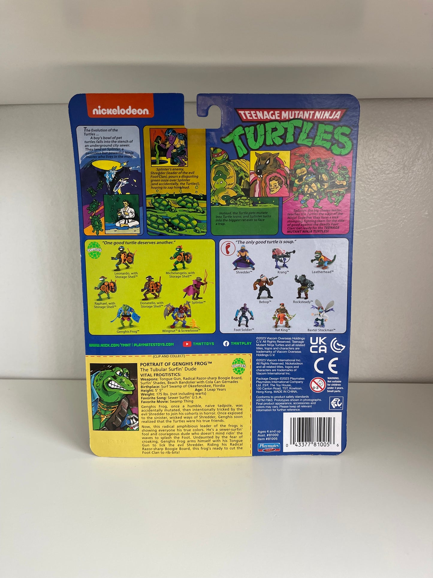 2022 - 2023 Playmates Teenage Mutant Ninja Turtles *Wave 3* New in box