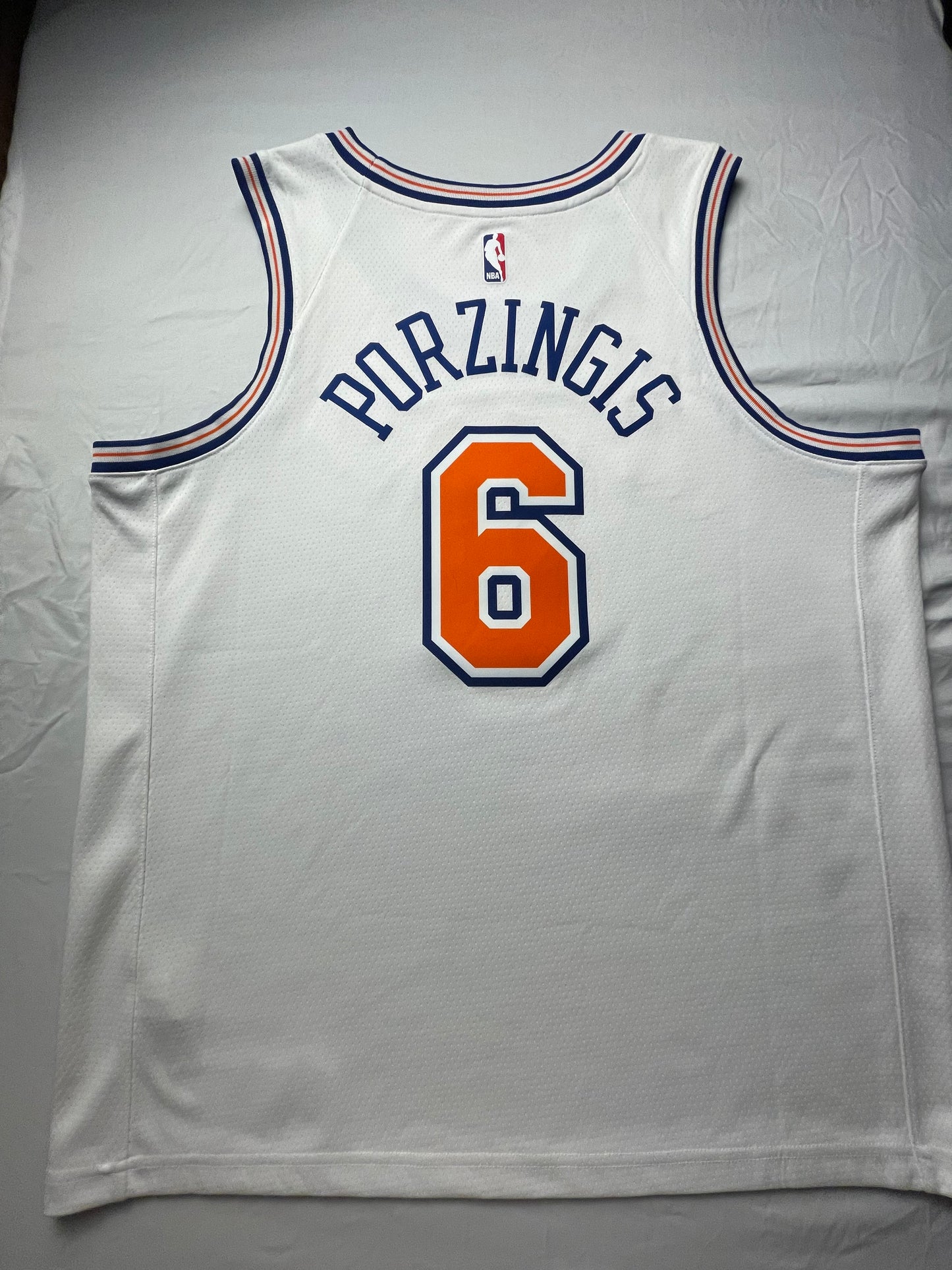Nike (52) Porzingis New York Knicks jersey