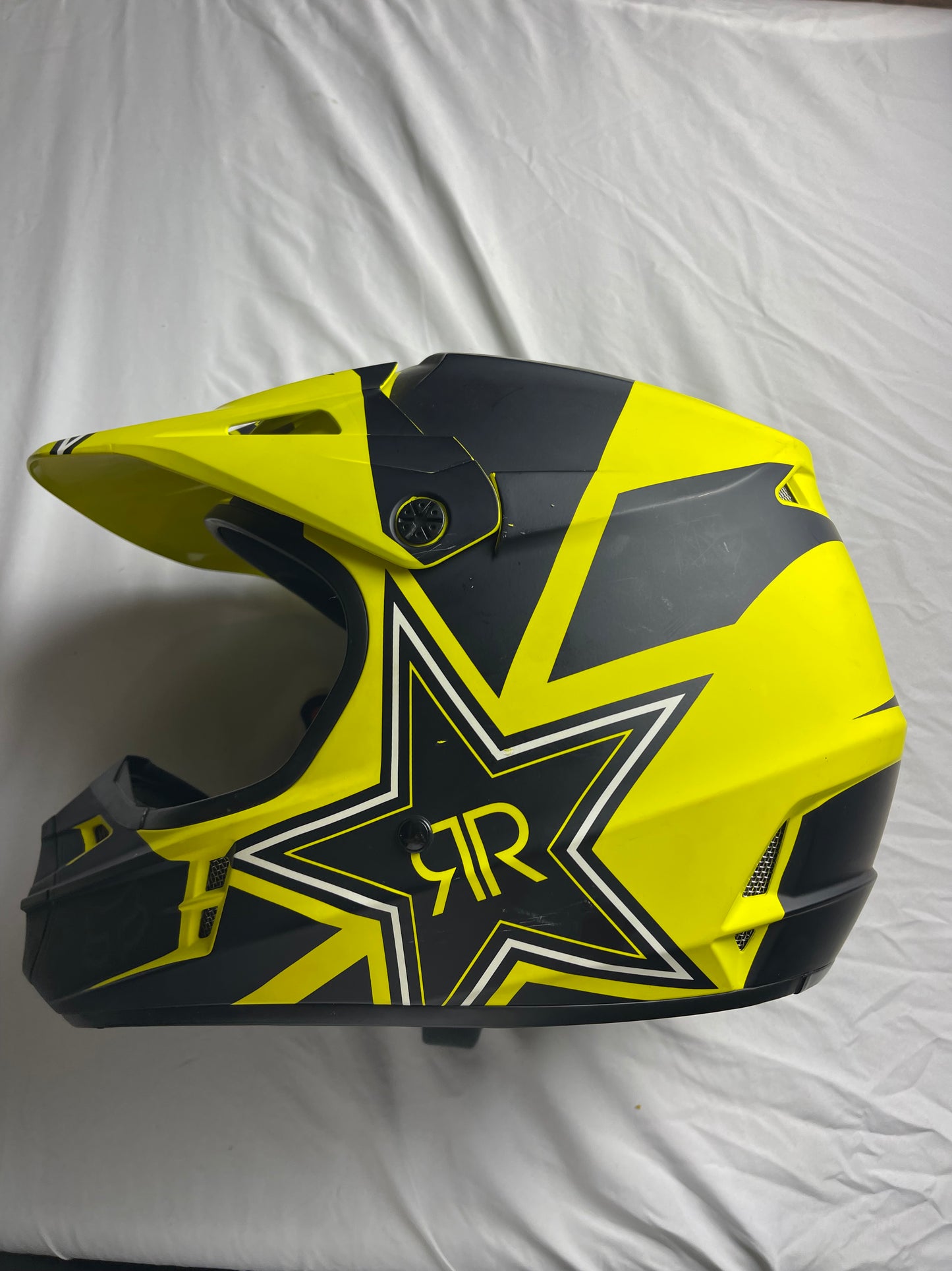 Fox V1 Rockstar Energy Drink MTX Helmet Size XL