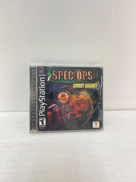 Spec Ops Covert Assault Playstation 1 PS1 - Complete CIB