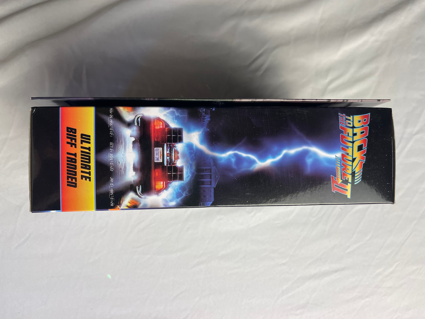 Back To The Future II Biff Tannen 7” Action Figure/ Grays Sports Almanac Neca