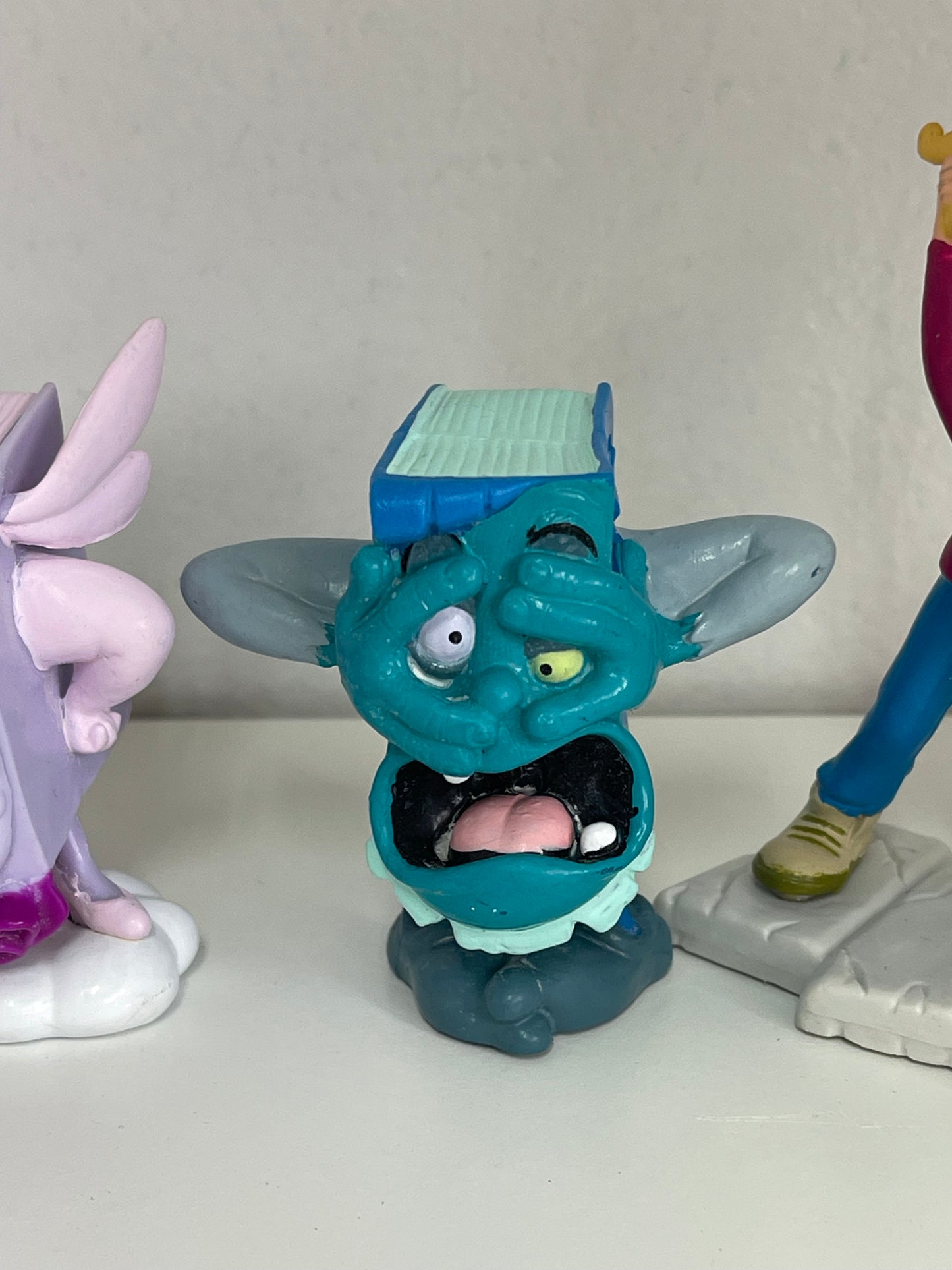 Applause 1994 The Pagemaster Collectible PVC Figures Complete Set of 5 Toys