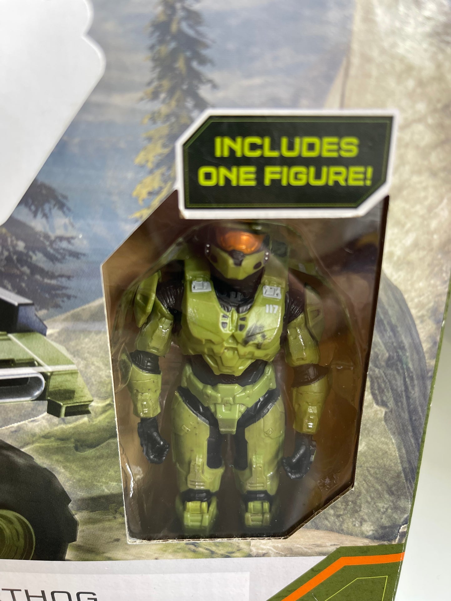 World of Halo Infinite Warthog With 4" Master Chief Figure Wicked Cool Toys 2020