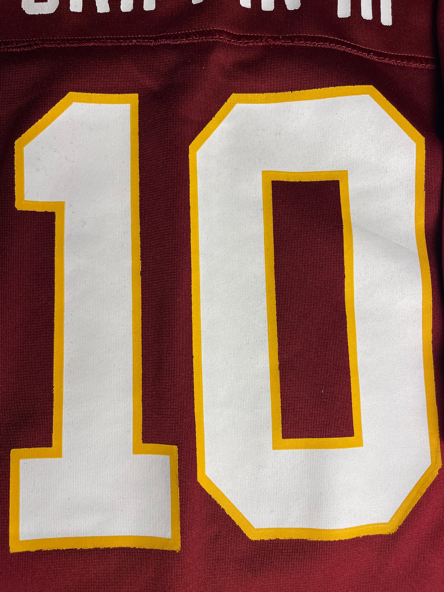Nike #10 (RG3) Washington Redskins jersey size (youth)XL
