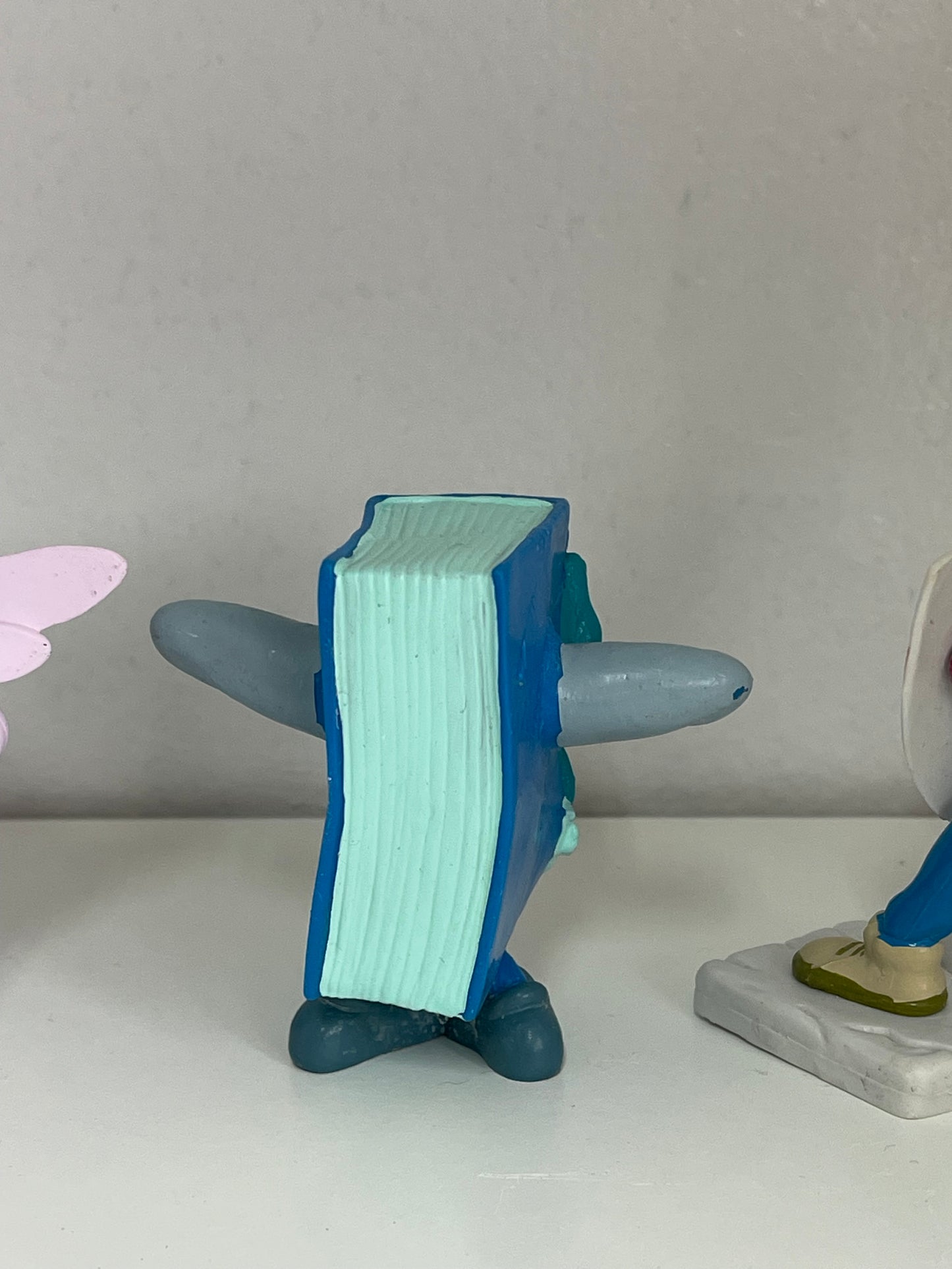 Applause 1994 The Pagemaster Collectible PVC Figures Complete Set of 5 Toys