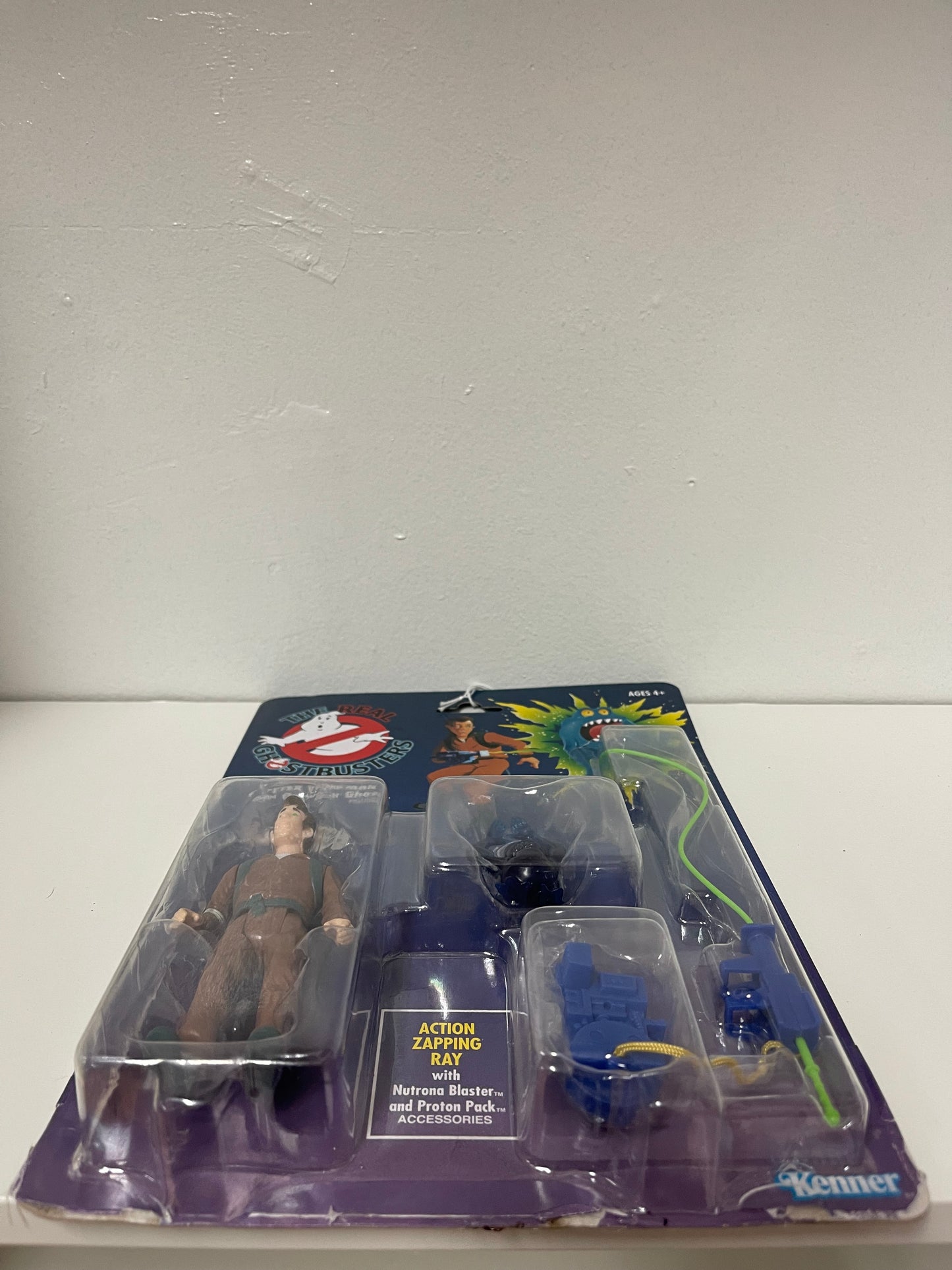 Hasbro The Real Ghostbusters PETER VENKMAN Grabber Ghost Figure Retro Toy Kenner