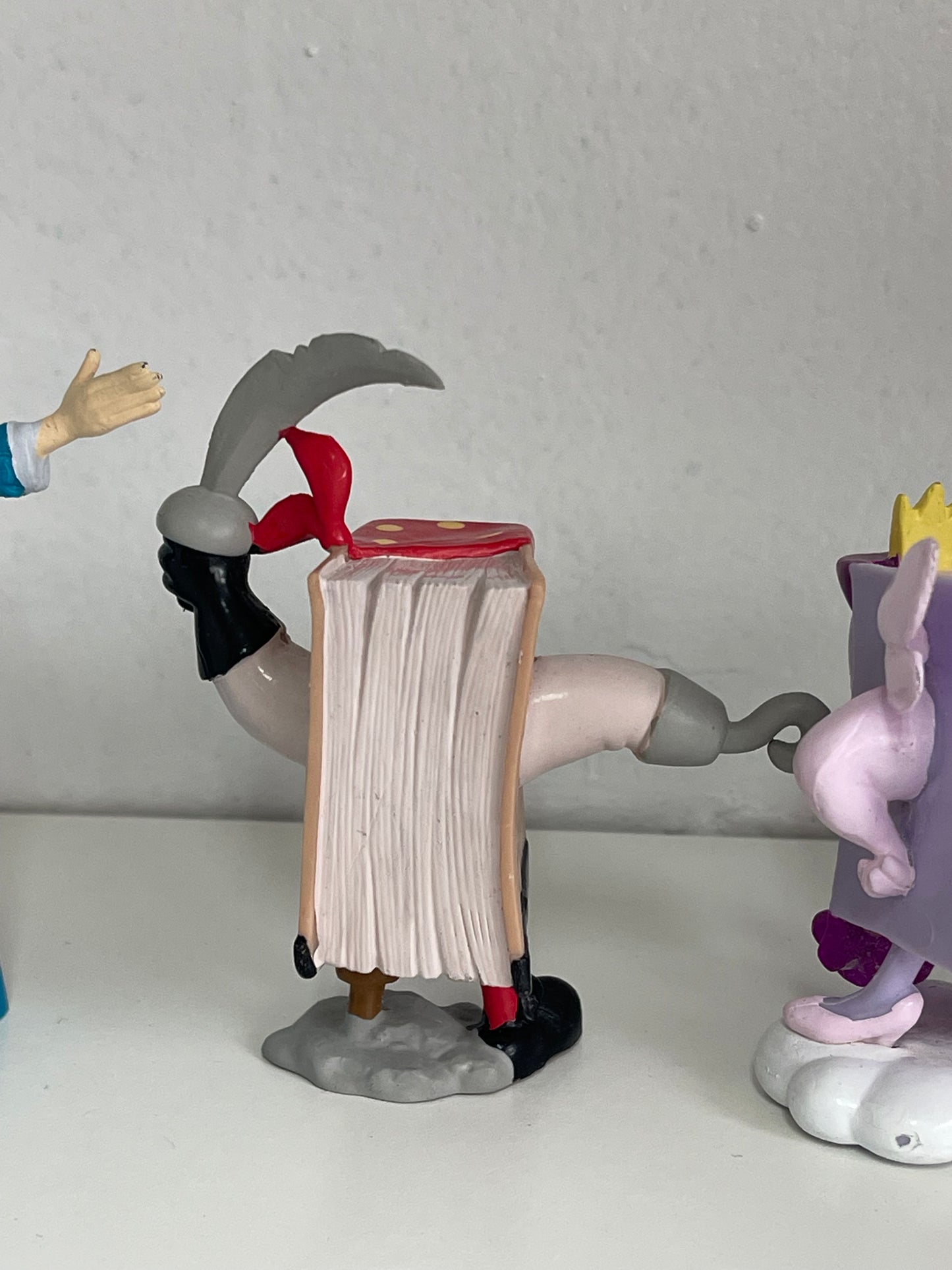 Applause 1994 The Pagemaster Collectible PVC Figures Complete Set of 5 Toys