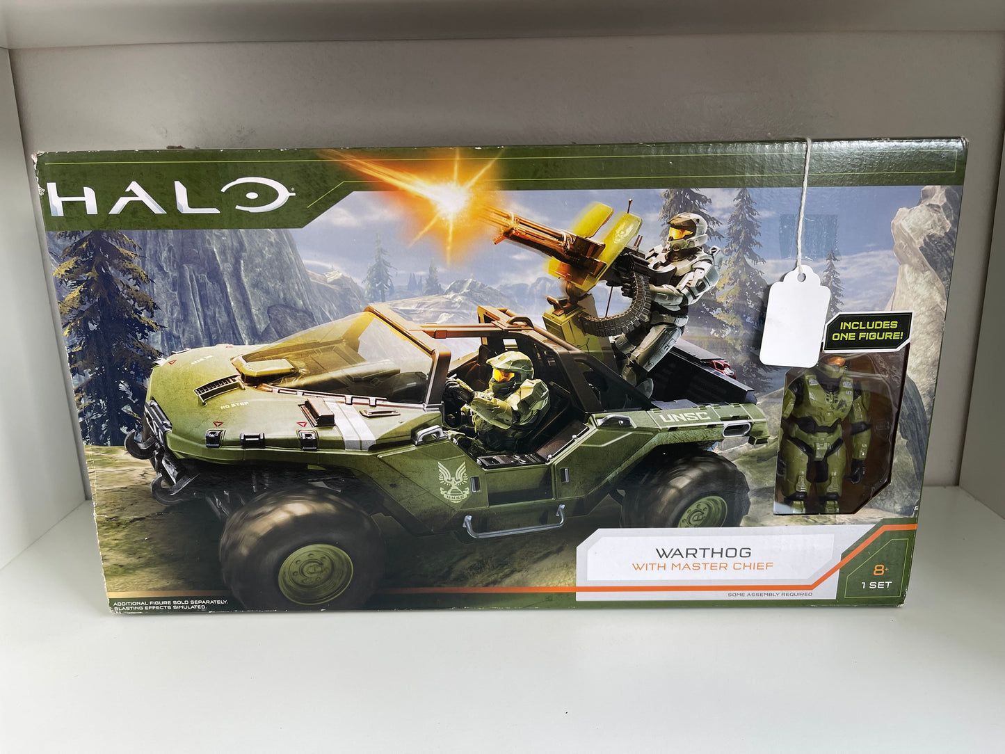 World of Halo Infinite Warthog With 4" Master Chief Figure Wicked Cool Toys 2020