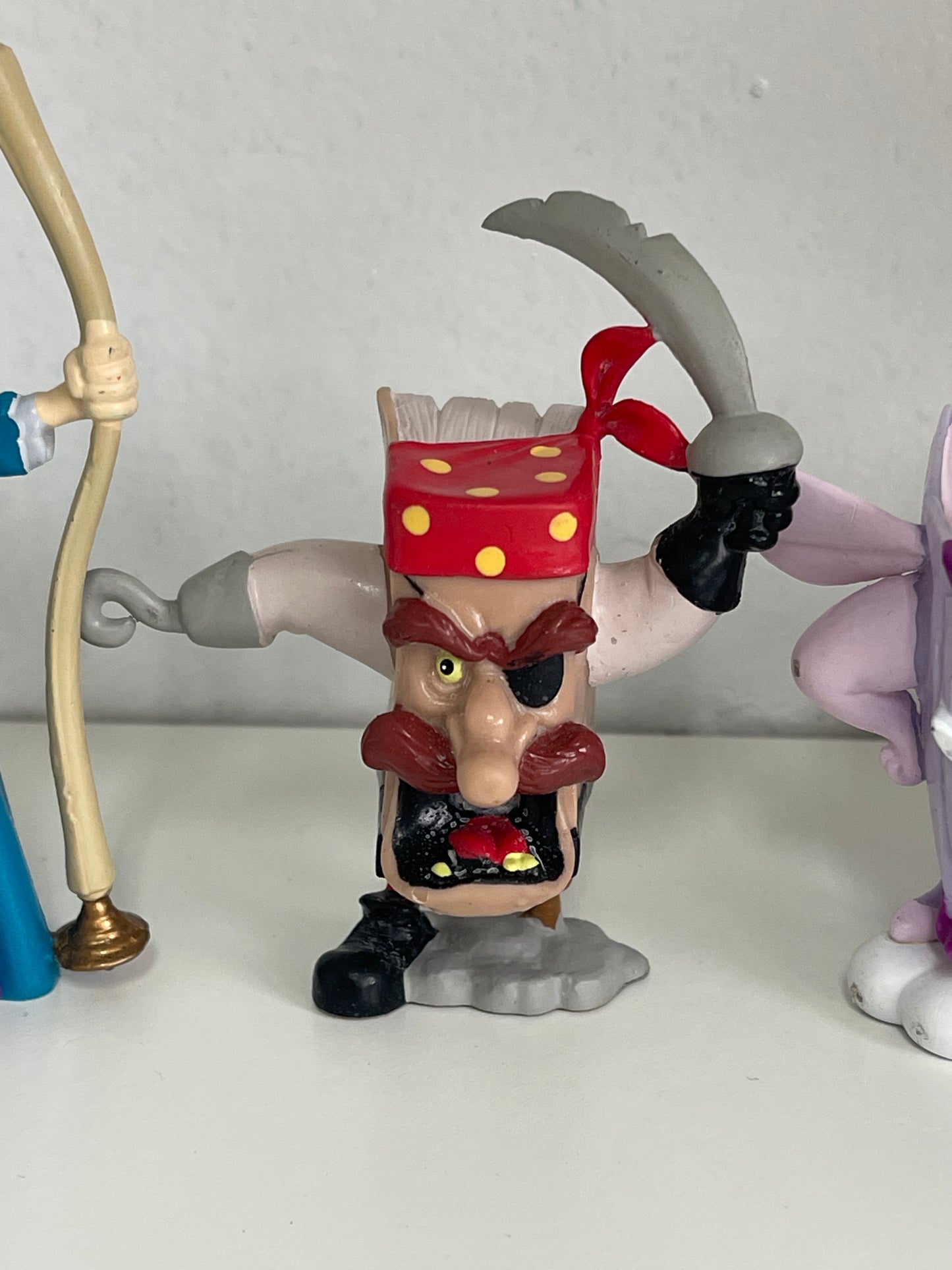 Applause 1994 The Pagemaster Collectible PVC Figures Complete Set of 5 Toys