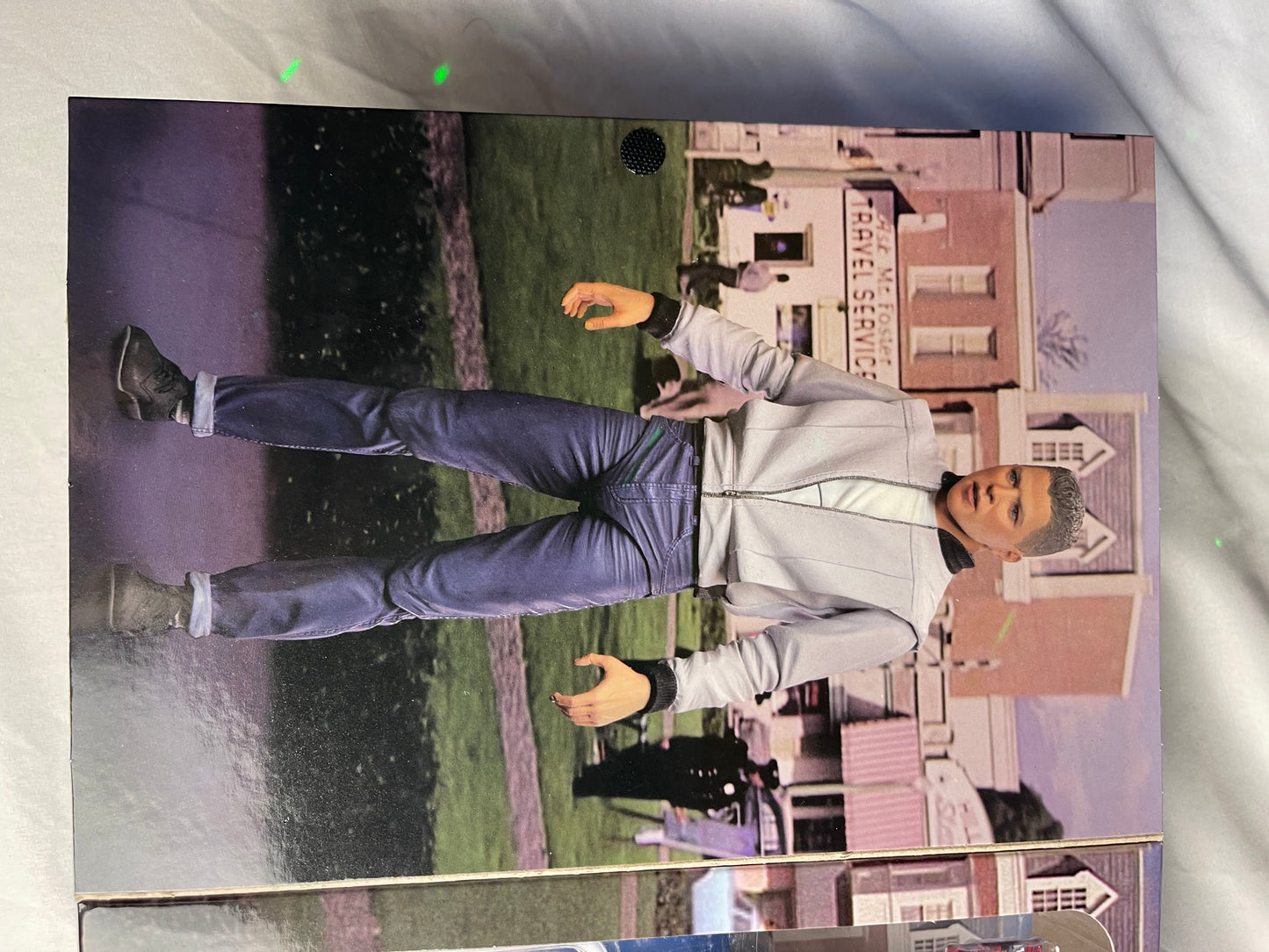 Back To The Future II Biff Tannen 7” Action Figure/ Grays Sports Almanac Neca