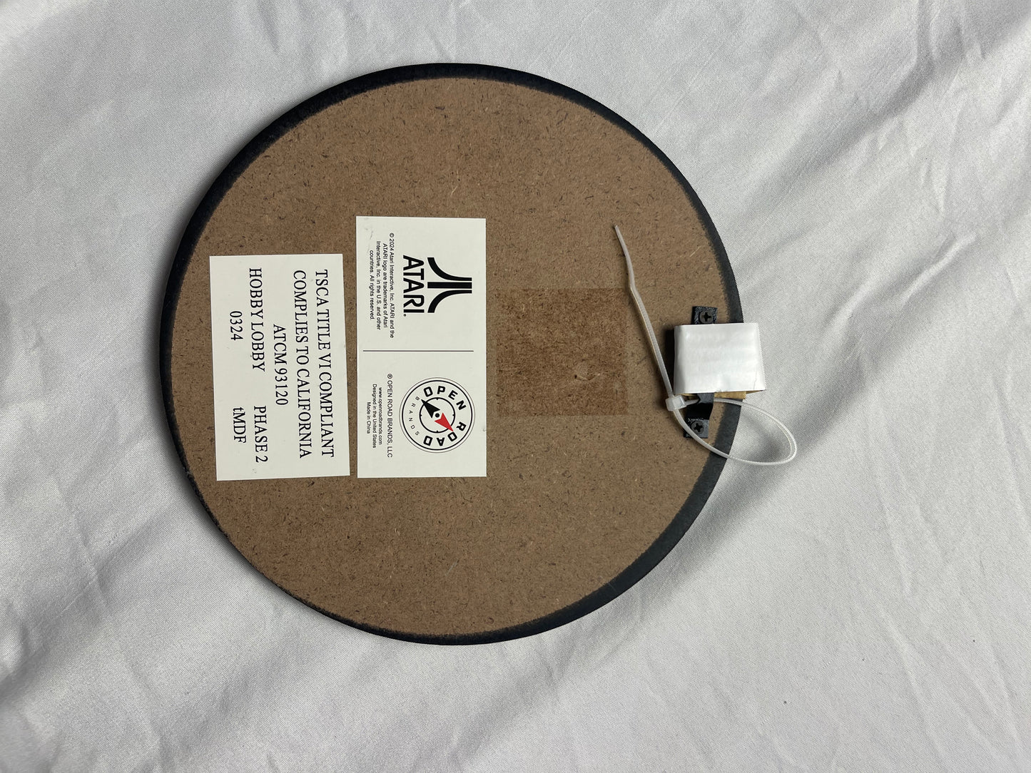 Open Road (Atari) wooden sign