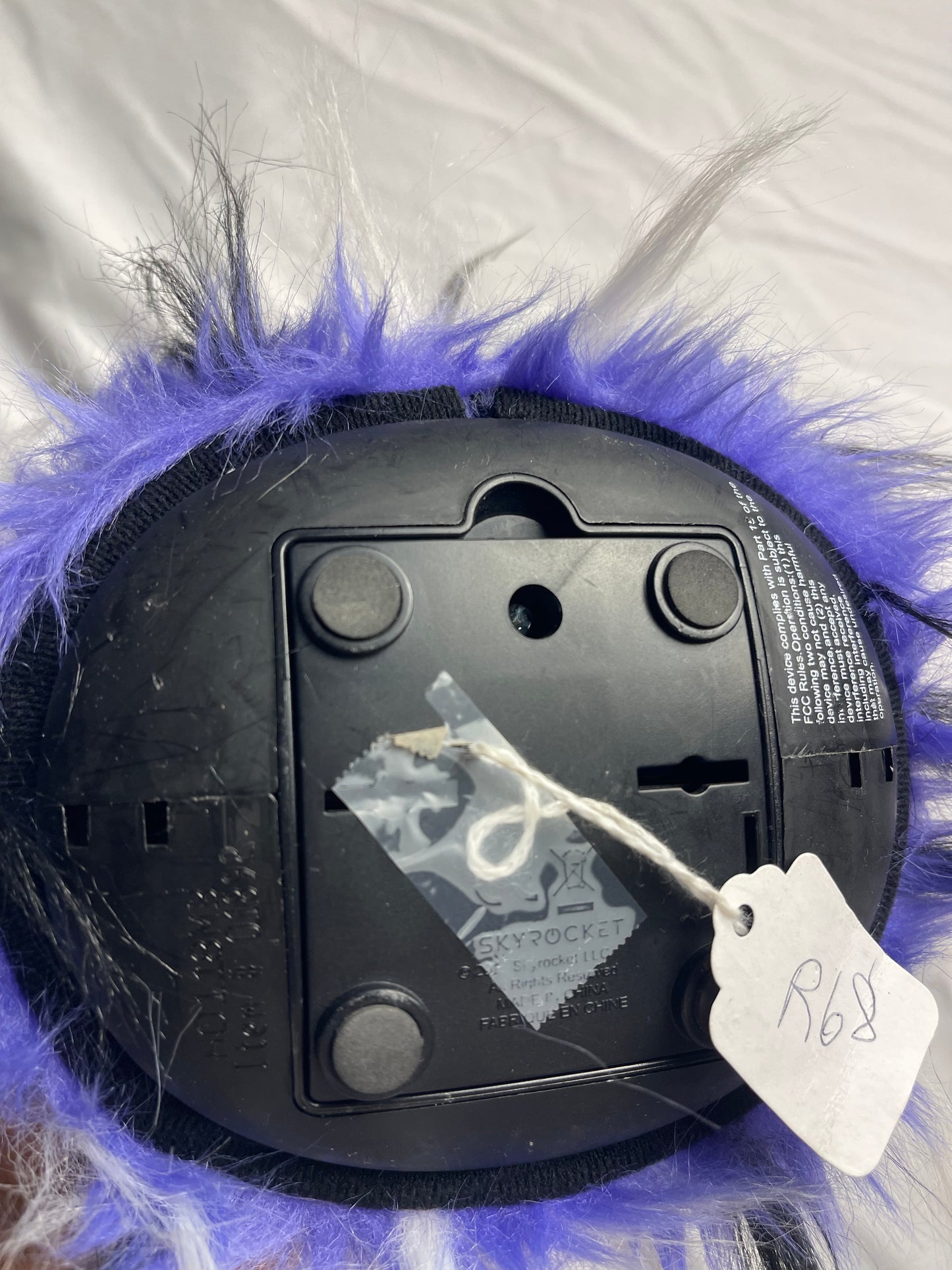 Grumblies BOLT Plush Interactive Toys - Purple Noises, Shakes, Reactions, Sounds