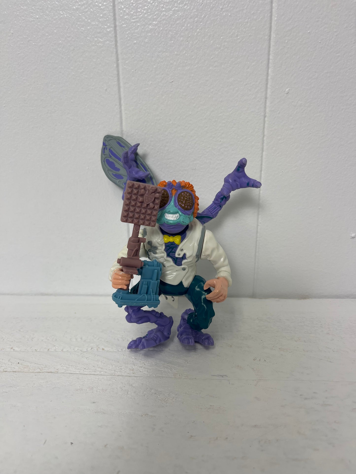 Vintage 1989 TMNT Baxter Stockman Teenage Mutant Ninja Turtles Action Figure