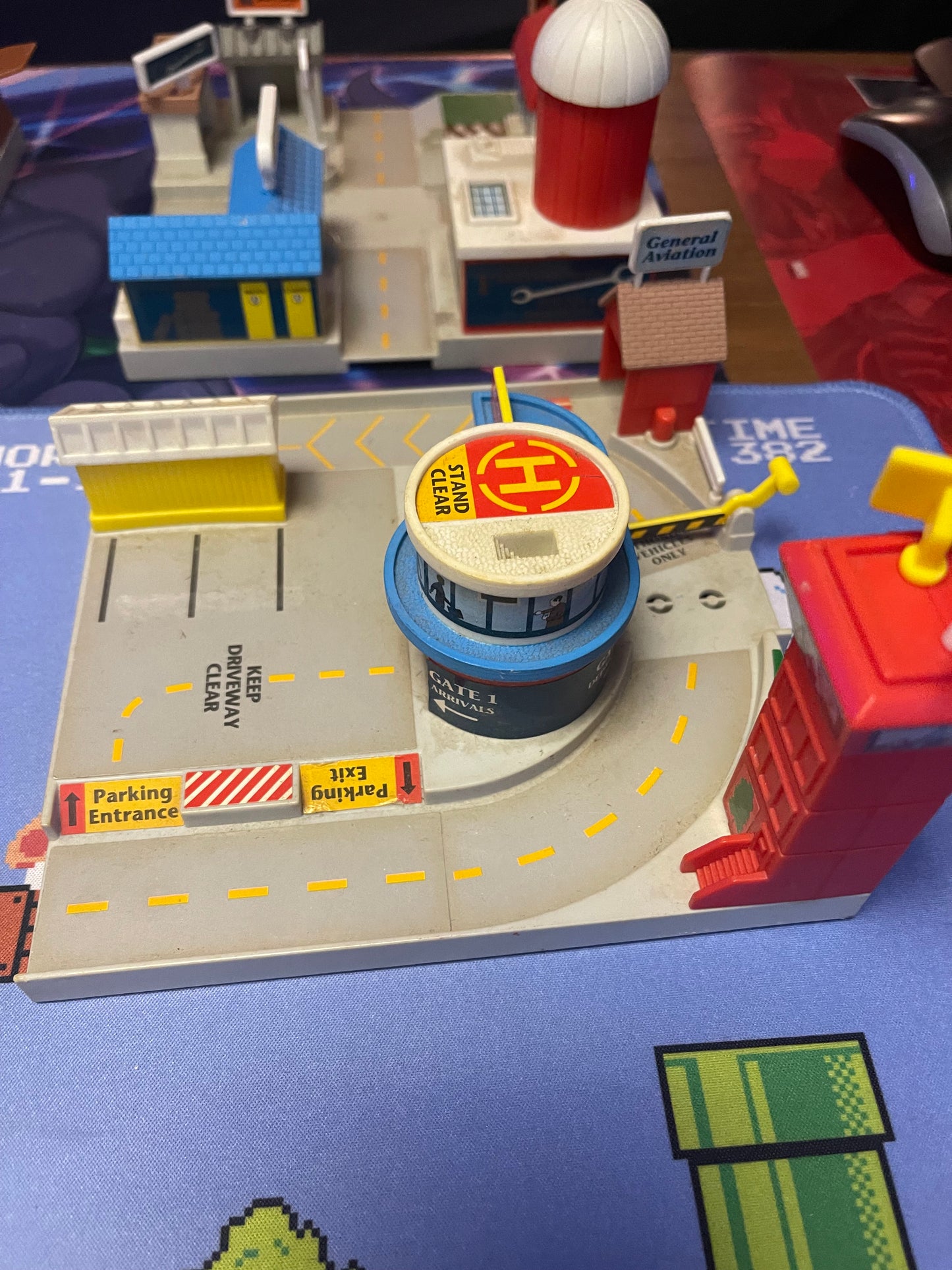 3 Micro Machine Playsets incomplete with random cars