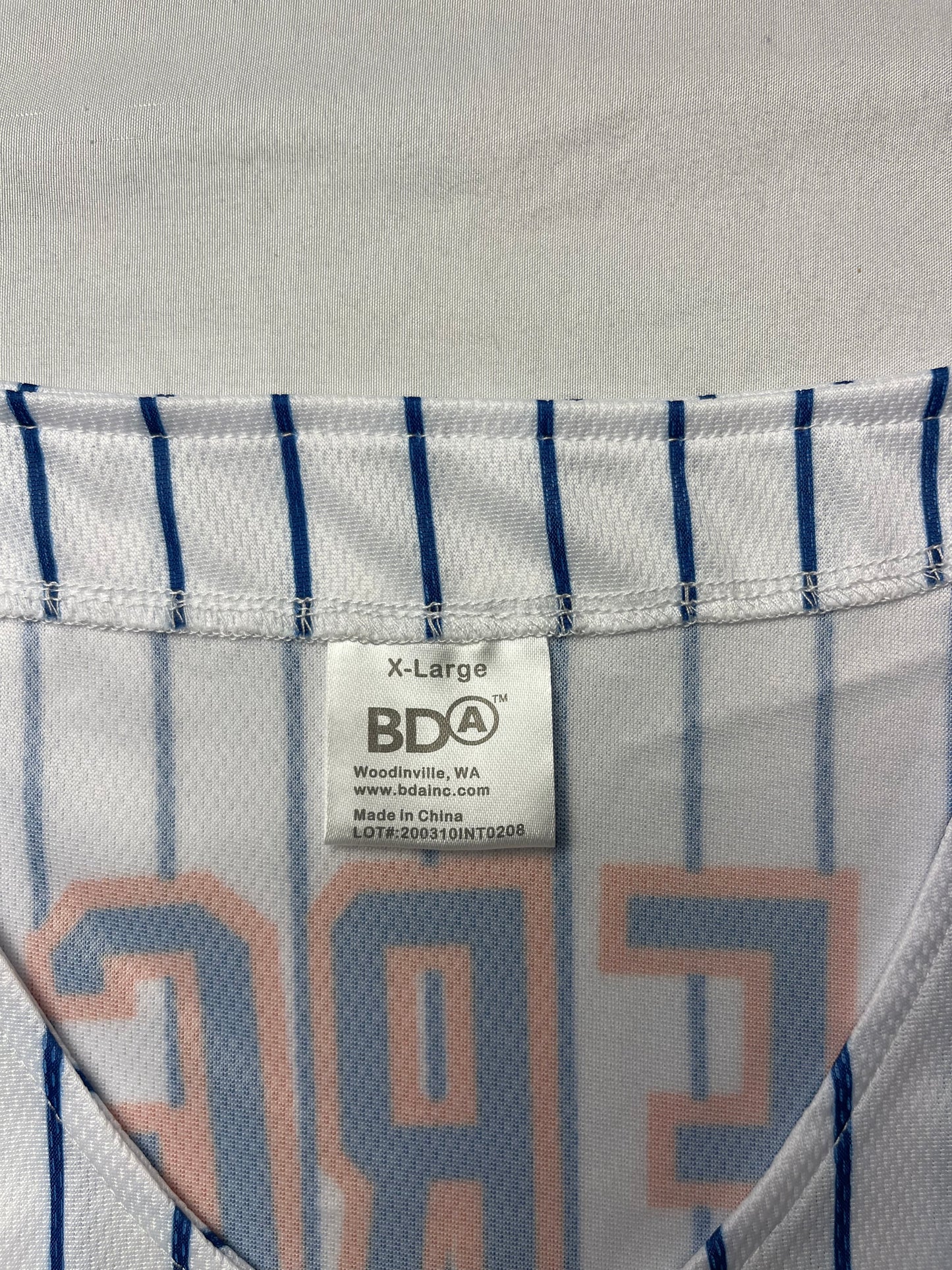BDA (XL) Syndergaard New York Mets jersey