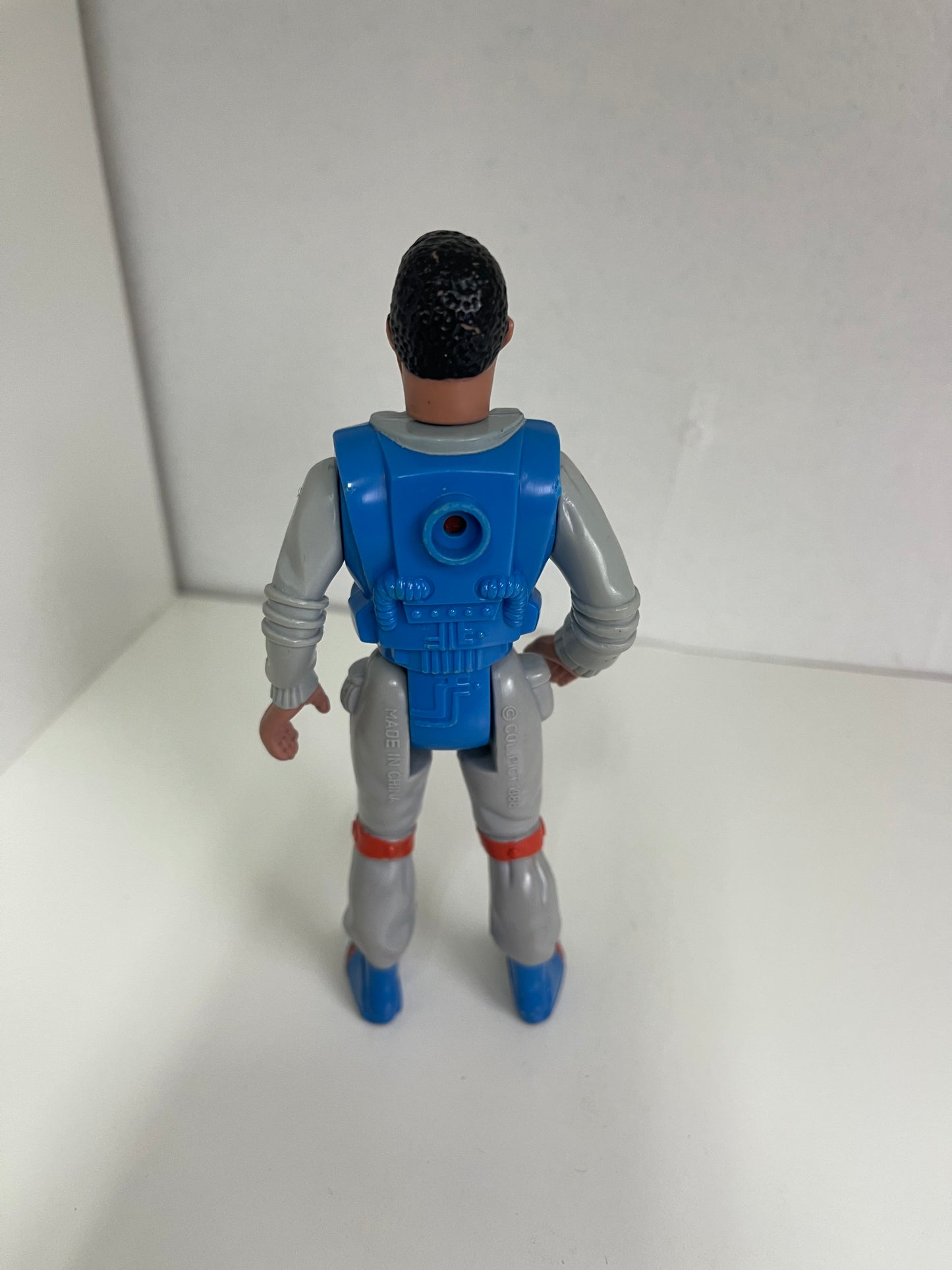 1988 The Real Ghostbusters Screaming Heroes WINSTON ZEDDMORE Vintage Figure