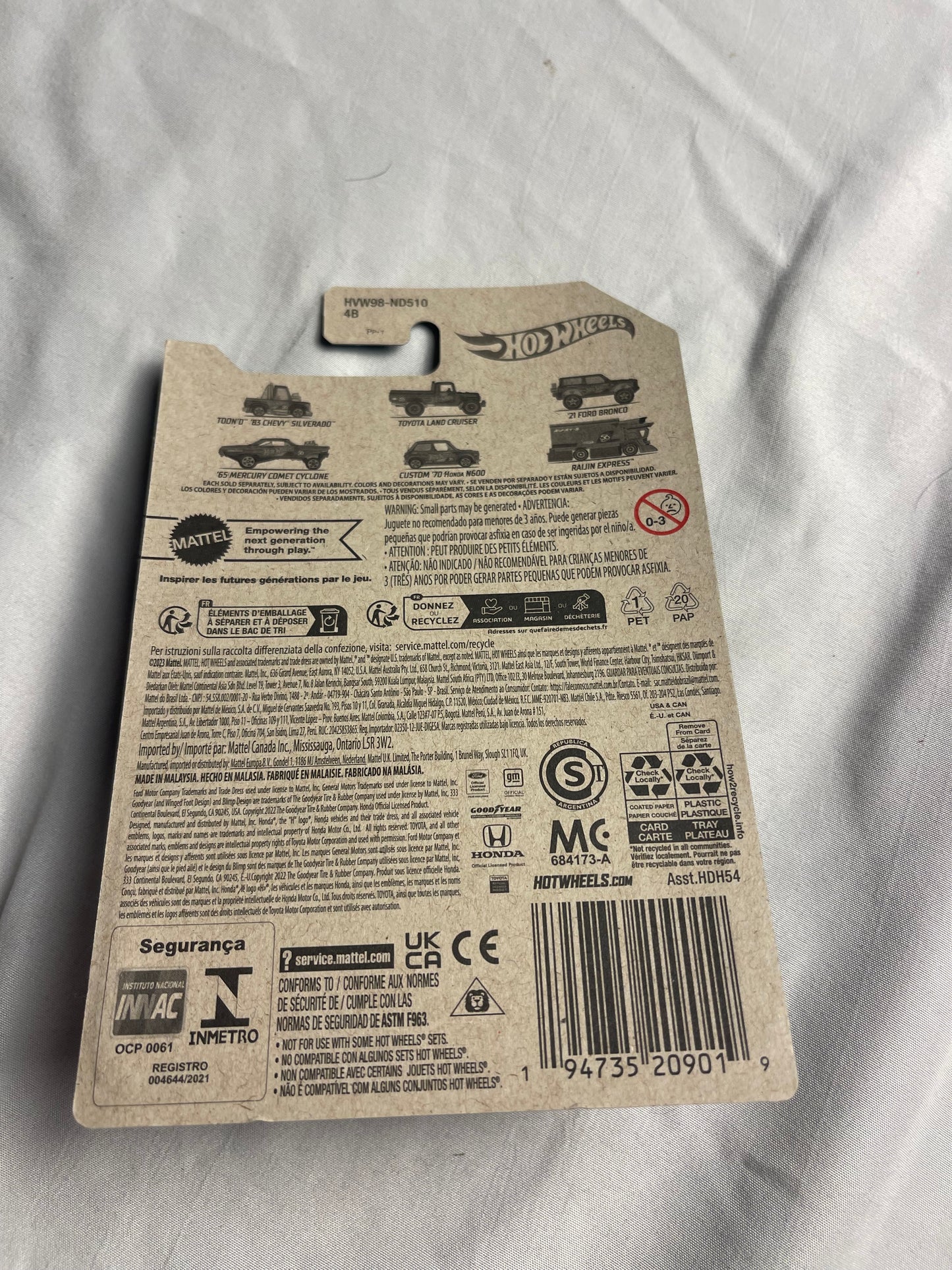 Hot Wheels 56 years anniversary ‘65 Mercury Comet Cyclone Green 2024 New