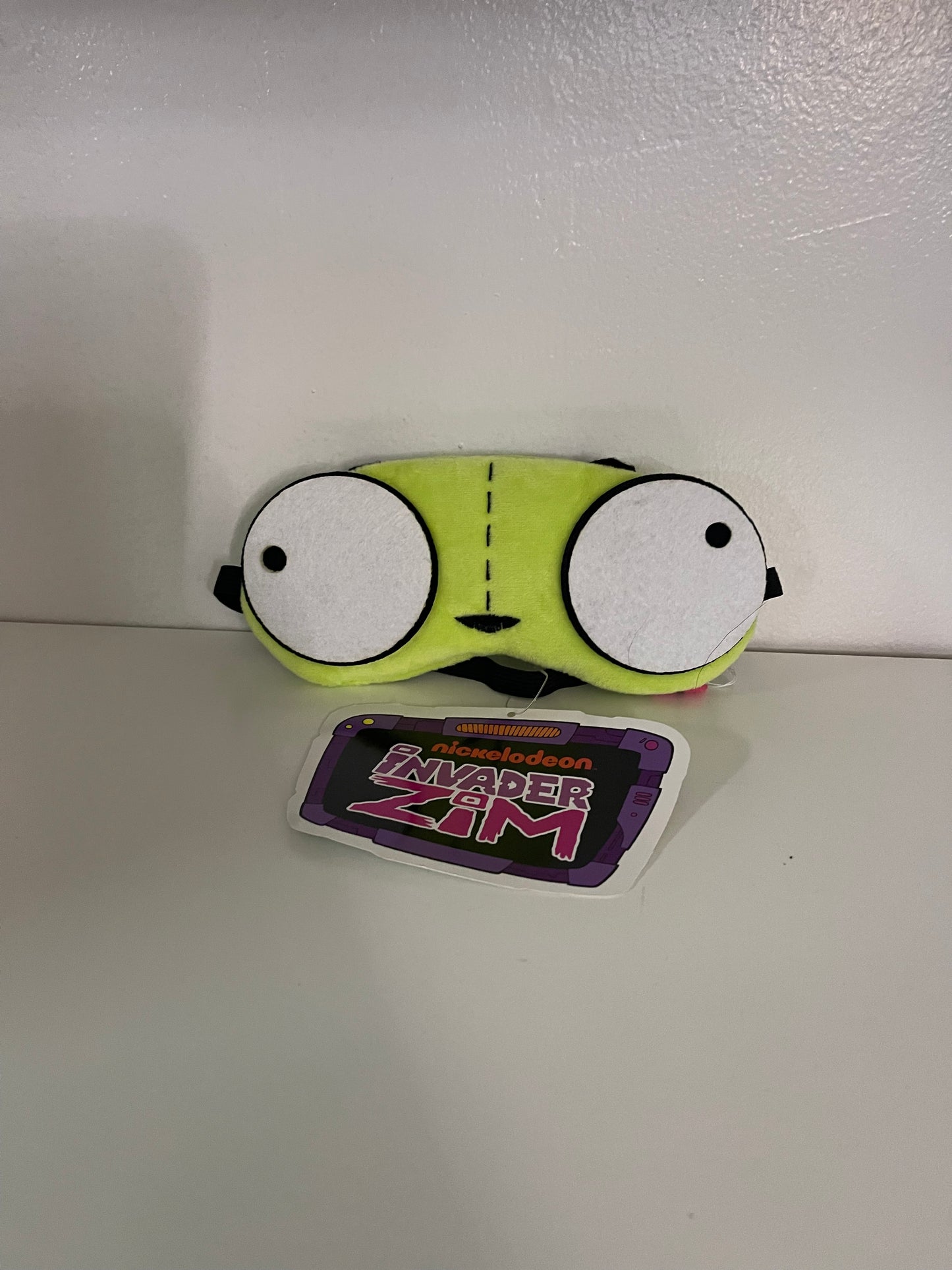 Nickelodeon The Nick Box Exclusive Invader Zim GIR Sleep Mask New With Tags