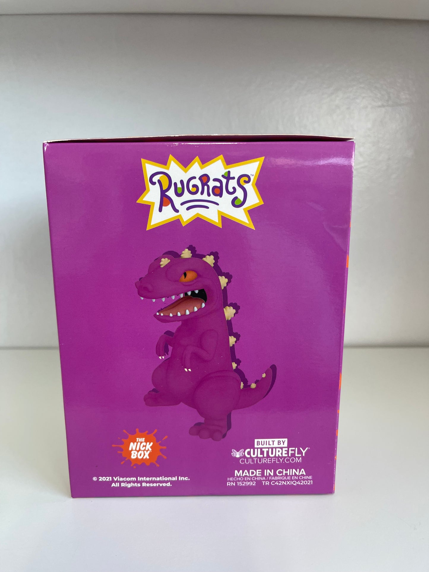 Nickelodeon Nick Box Rugrats Purple Reptar Black Friday Variant Vinyl Figure LE
